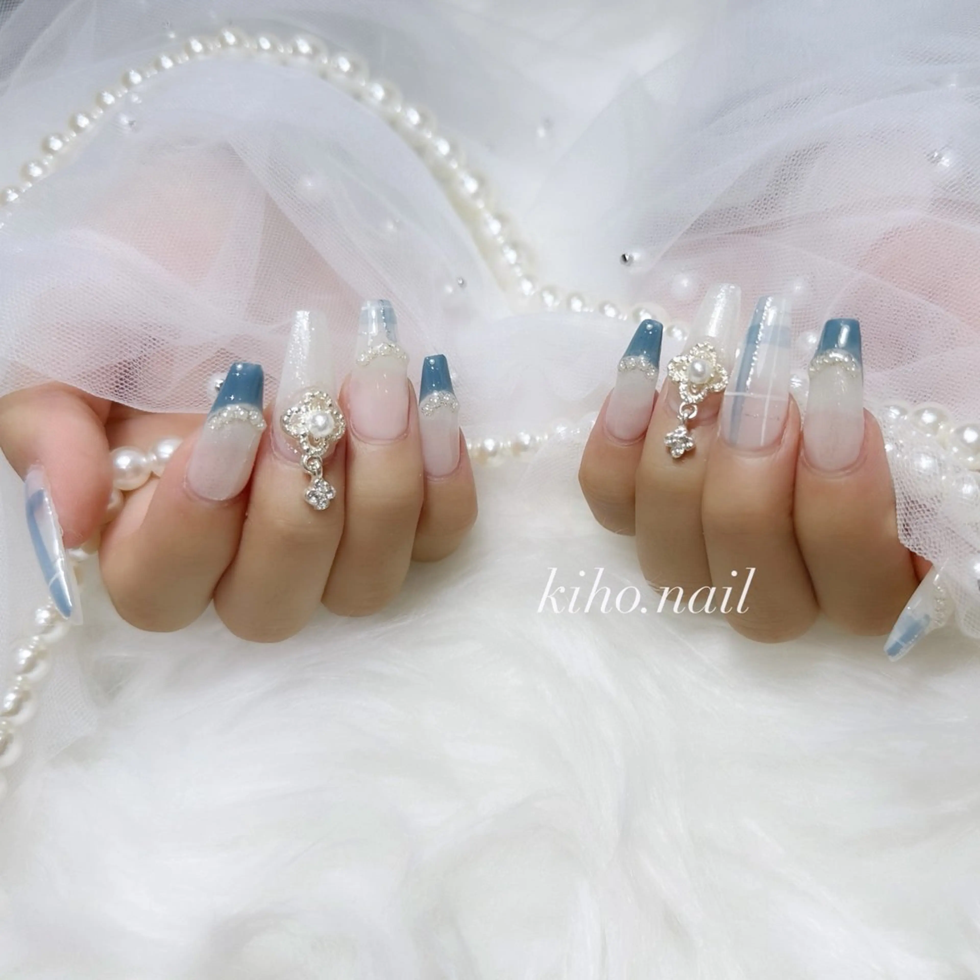 ネイル ハンドネイル KIHO 【週一深夜ネイル】のネイルデザイン