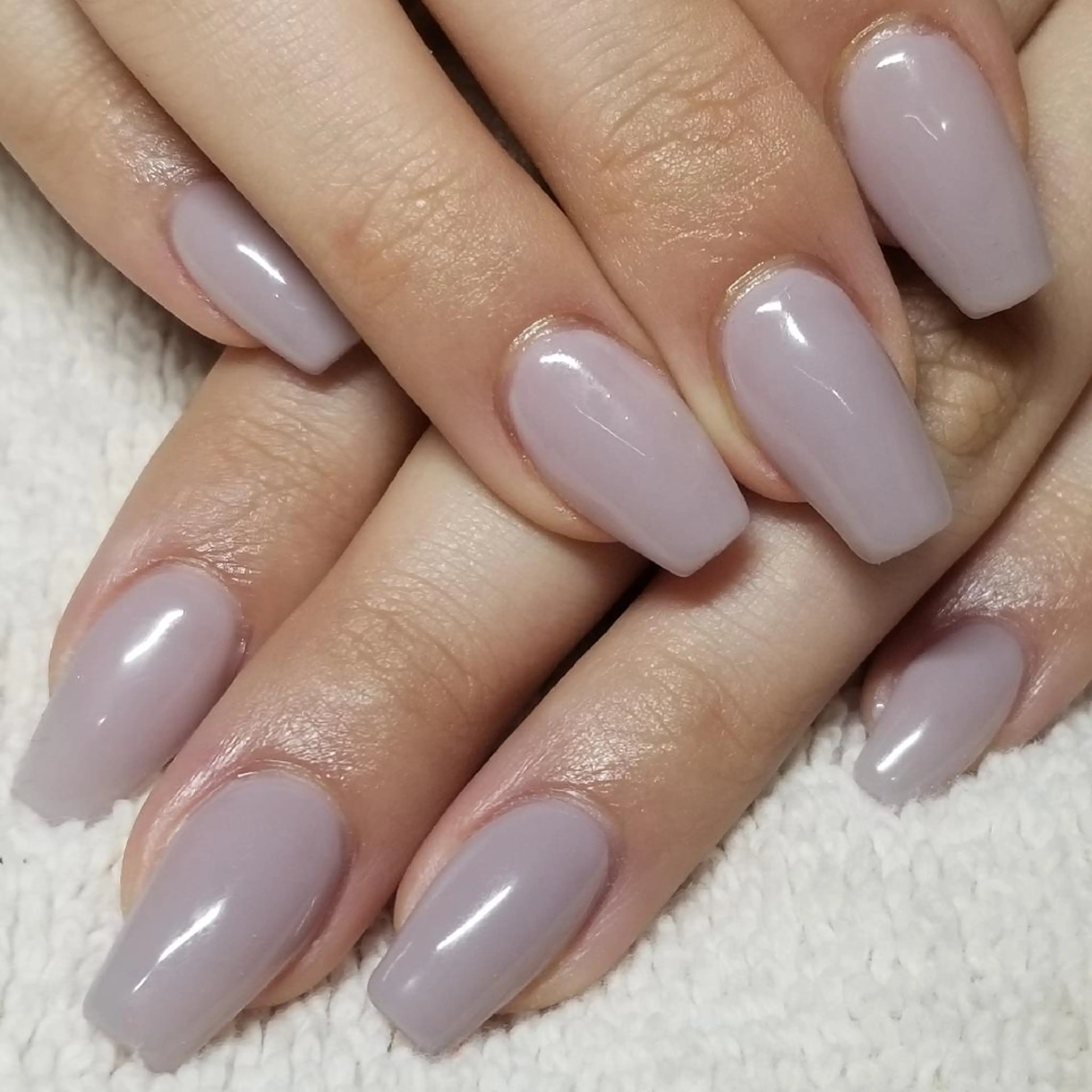 【初回オフ無料！】アクリルスカルプ(ハンド)　ワンカラー・グラデーションの写真