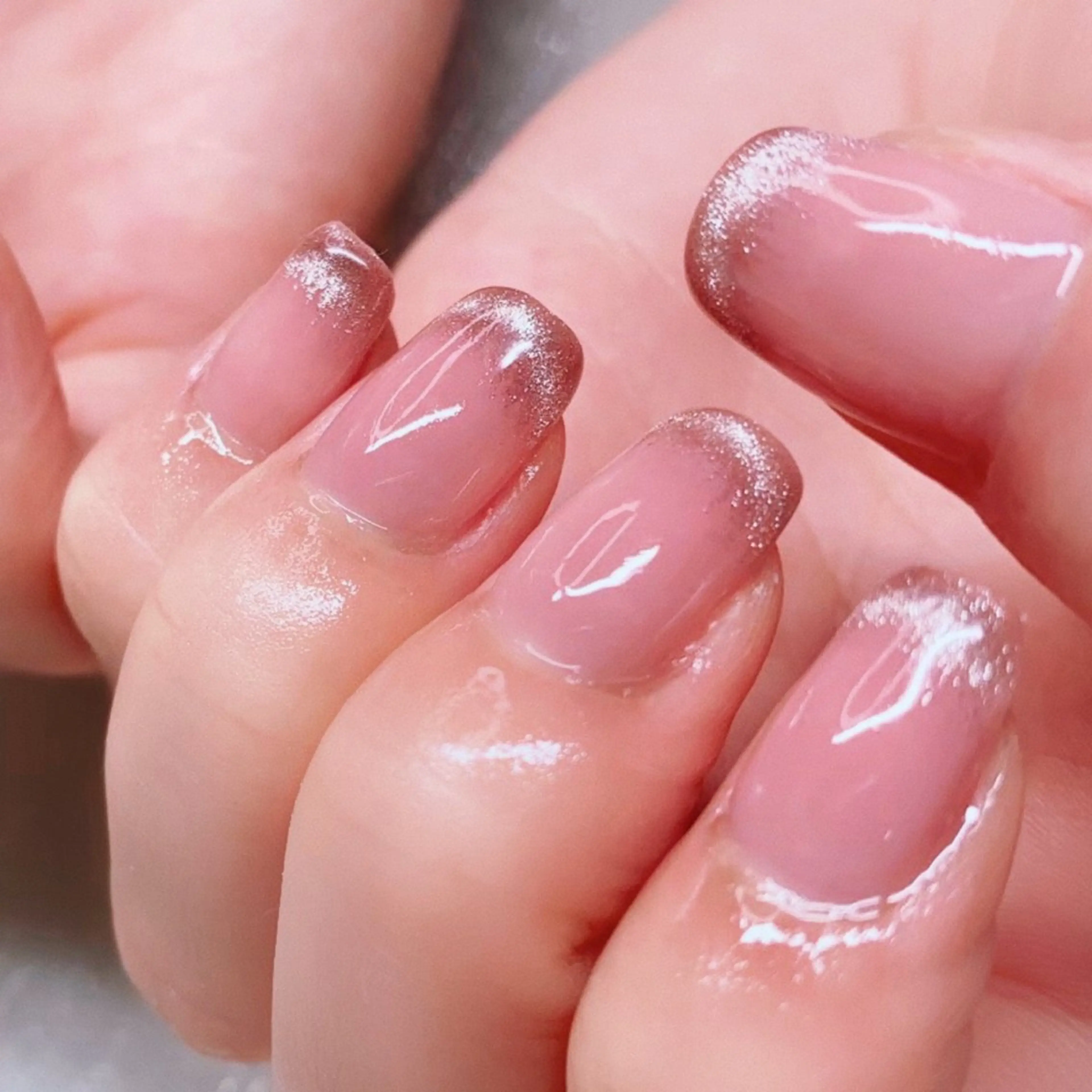 ネイル 長さ出し ハンドネイル Nailist suzuのネイルデザイン
