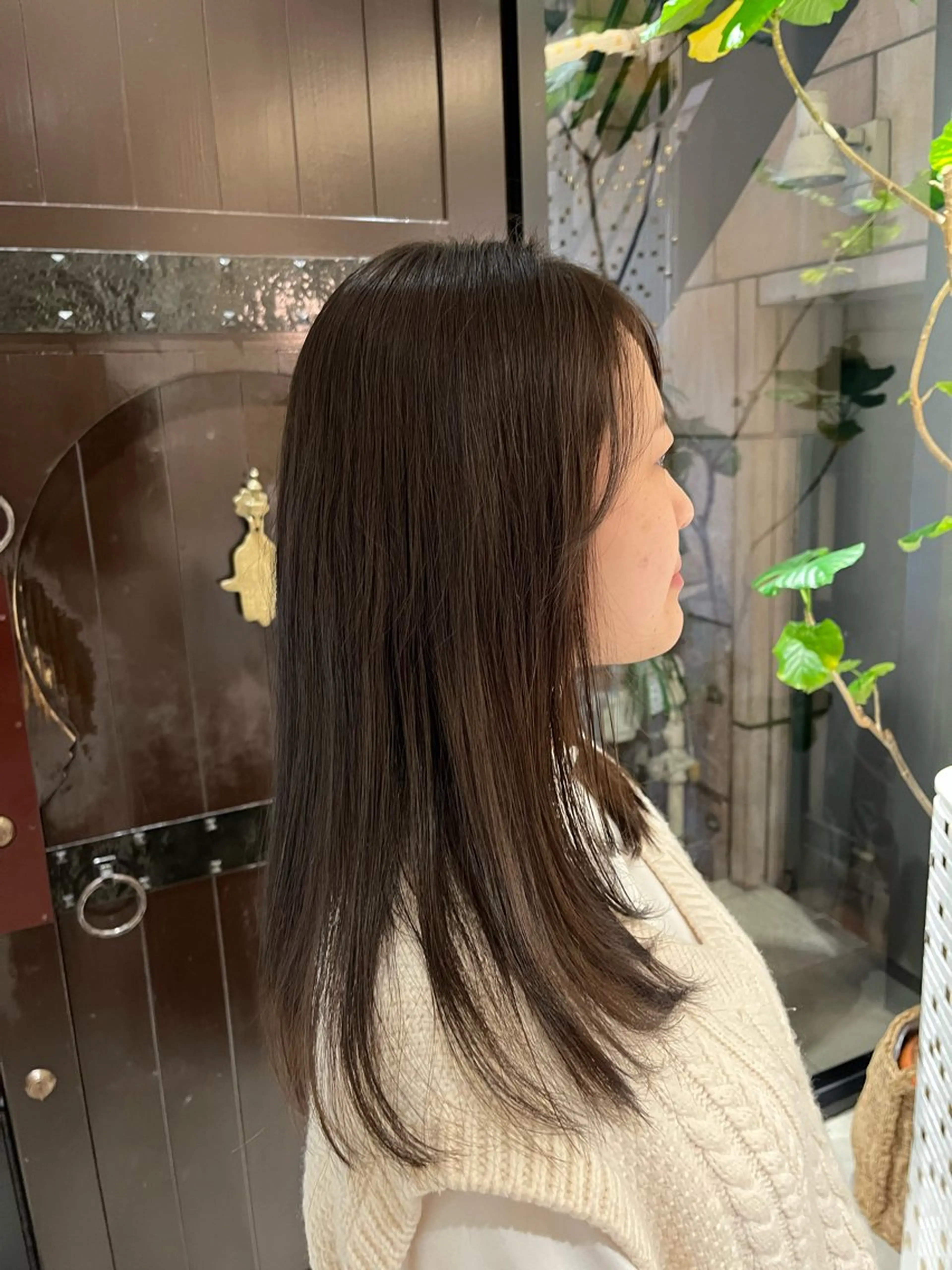 セミロング レイヤーカット 柴田 葉月のヘアスタイル