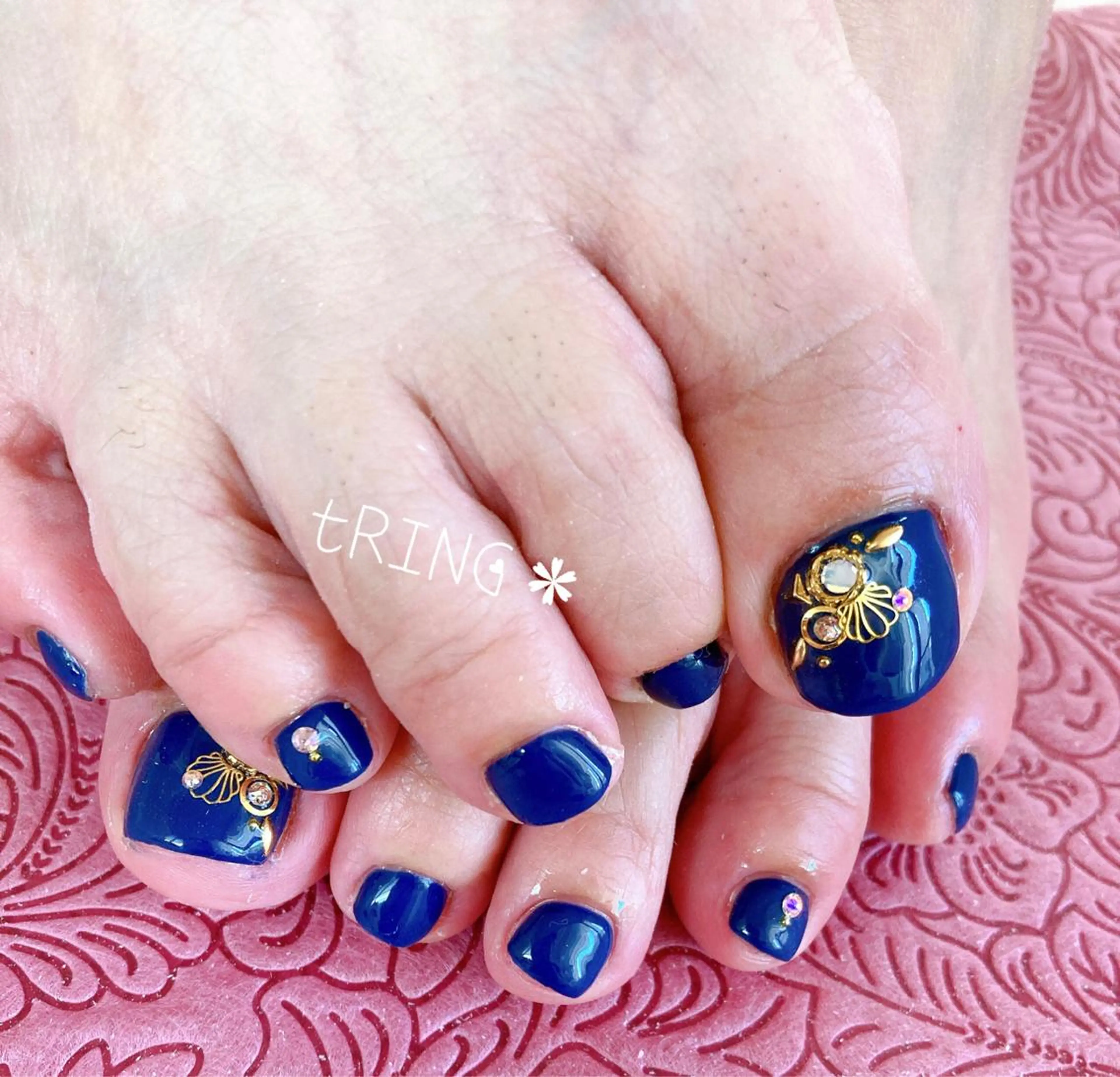 ネイル フットネイル tRING* しいの木台のネイルデザイン