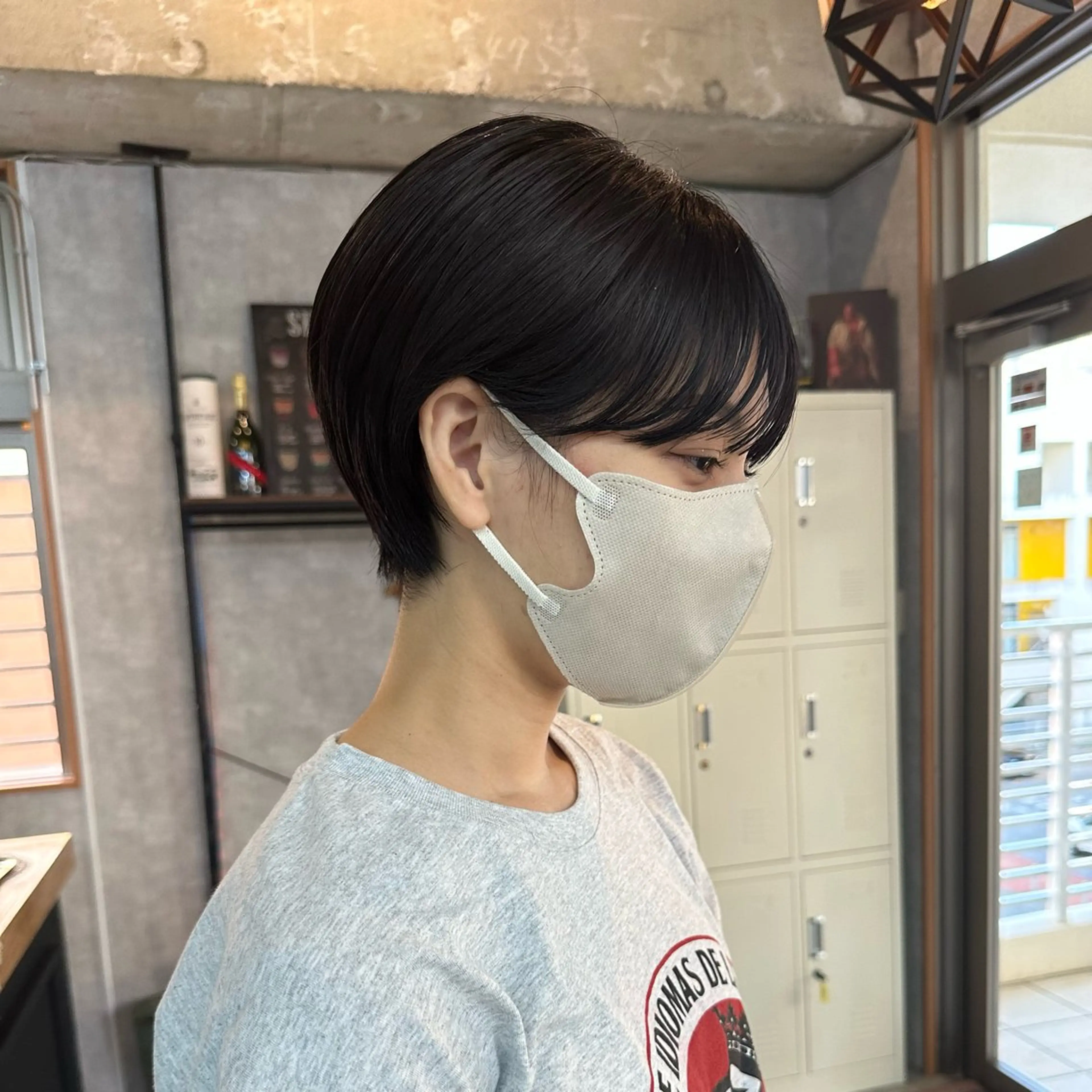 ショート 切りっぱなしボブ ショートボブ ハンサムショート 丸みショート ボブ モテ髪/ボブ/ショー ト/アダチフウトのヘアスタイル