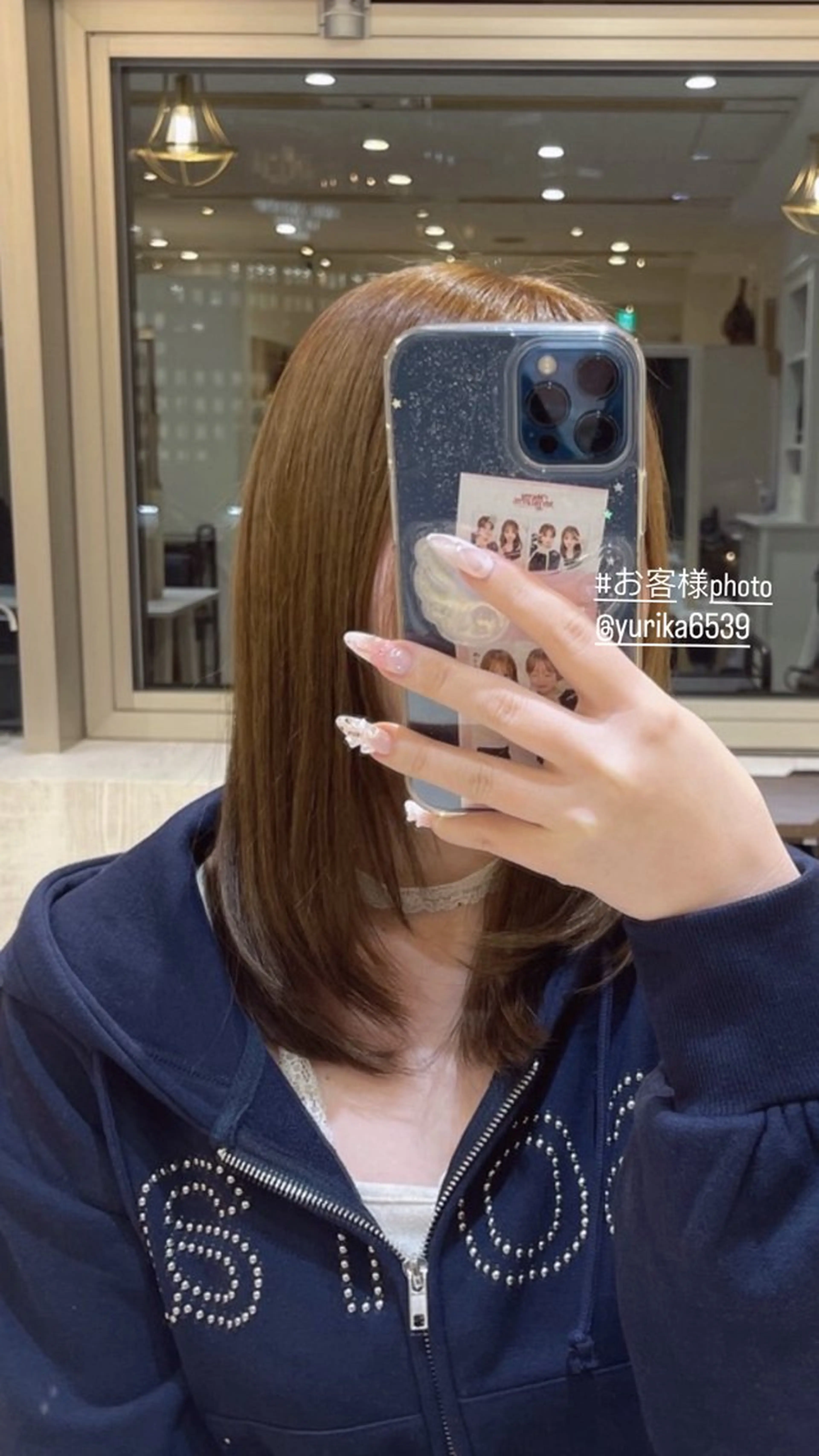 セミロング カット トリートメント afrodite 〈京橋〉Riyuのヘアスタイル