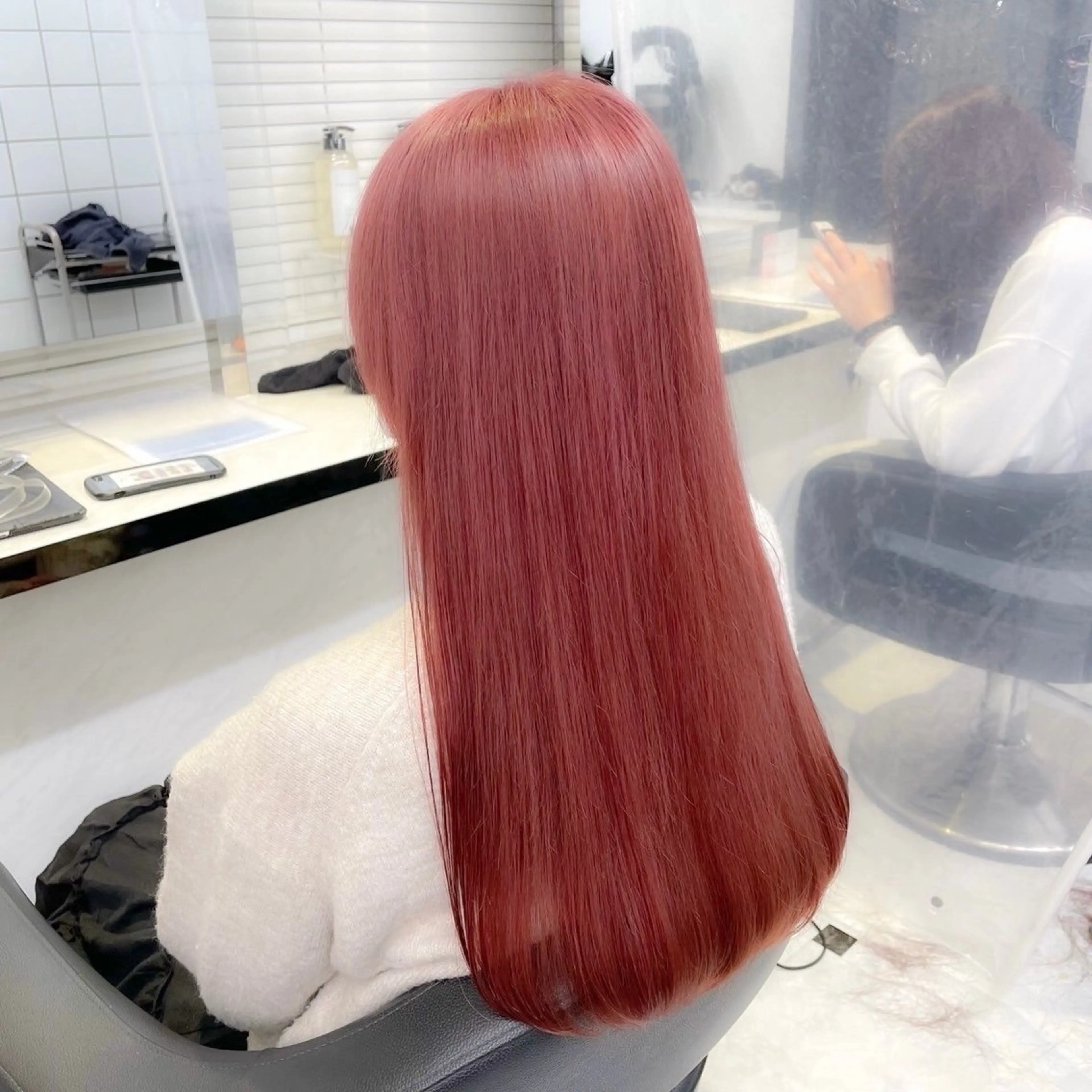 ロング カラー ヘアカラー トリートメント ヘアセット 透明感うる艶カラー 🤍MANAMIのヘアスタイル