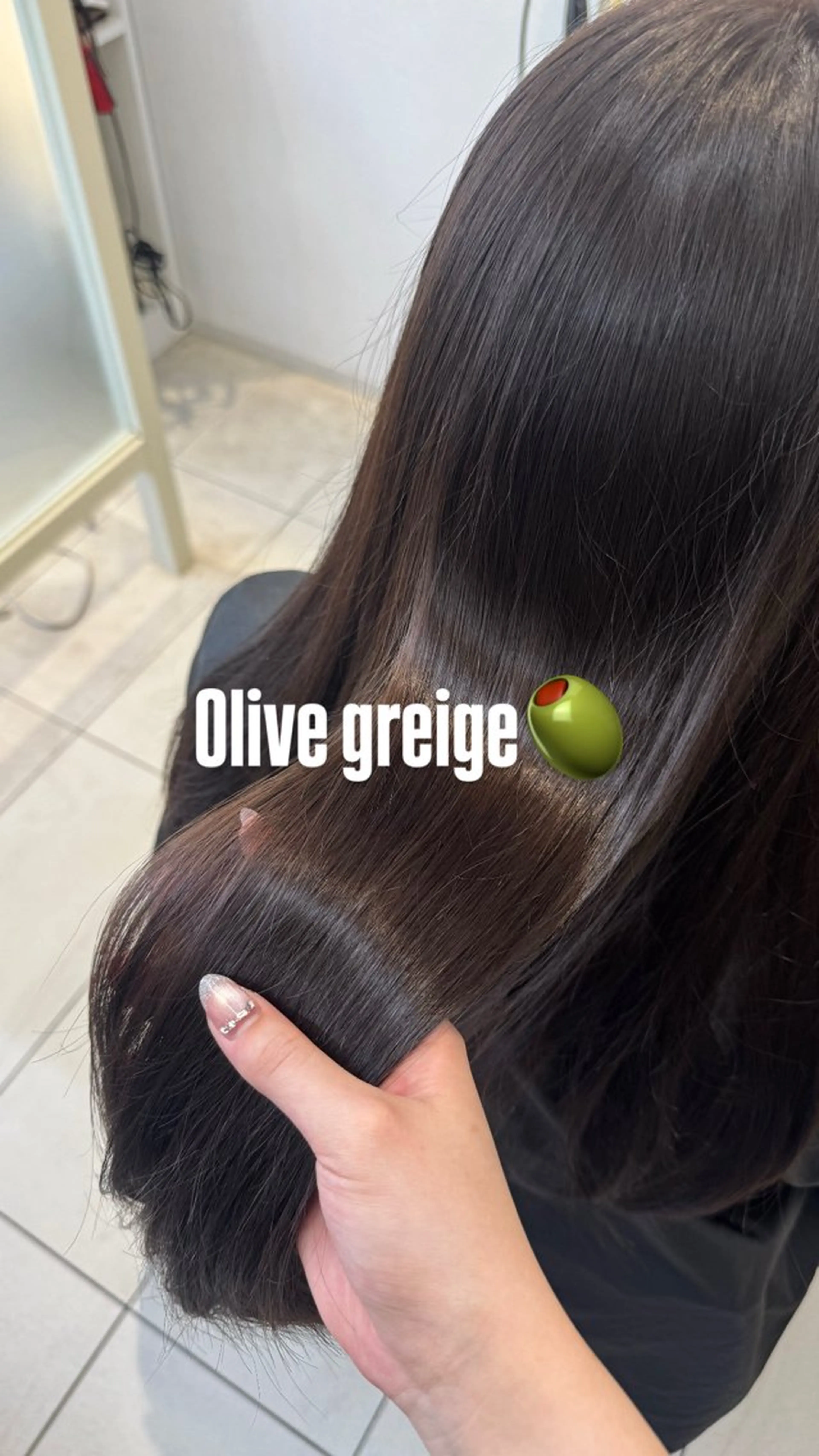 セミロング ヘアカラー MIRI by AFLOAT所属・‎🤍透明感×ツヤ髪 / Saki‎🤍のヘアスタイル