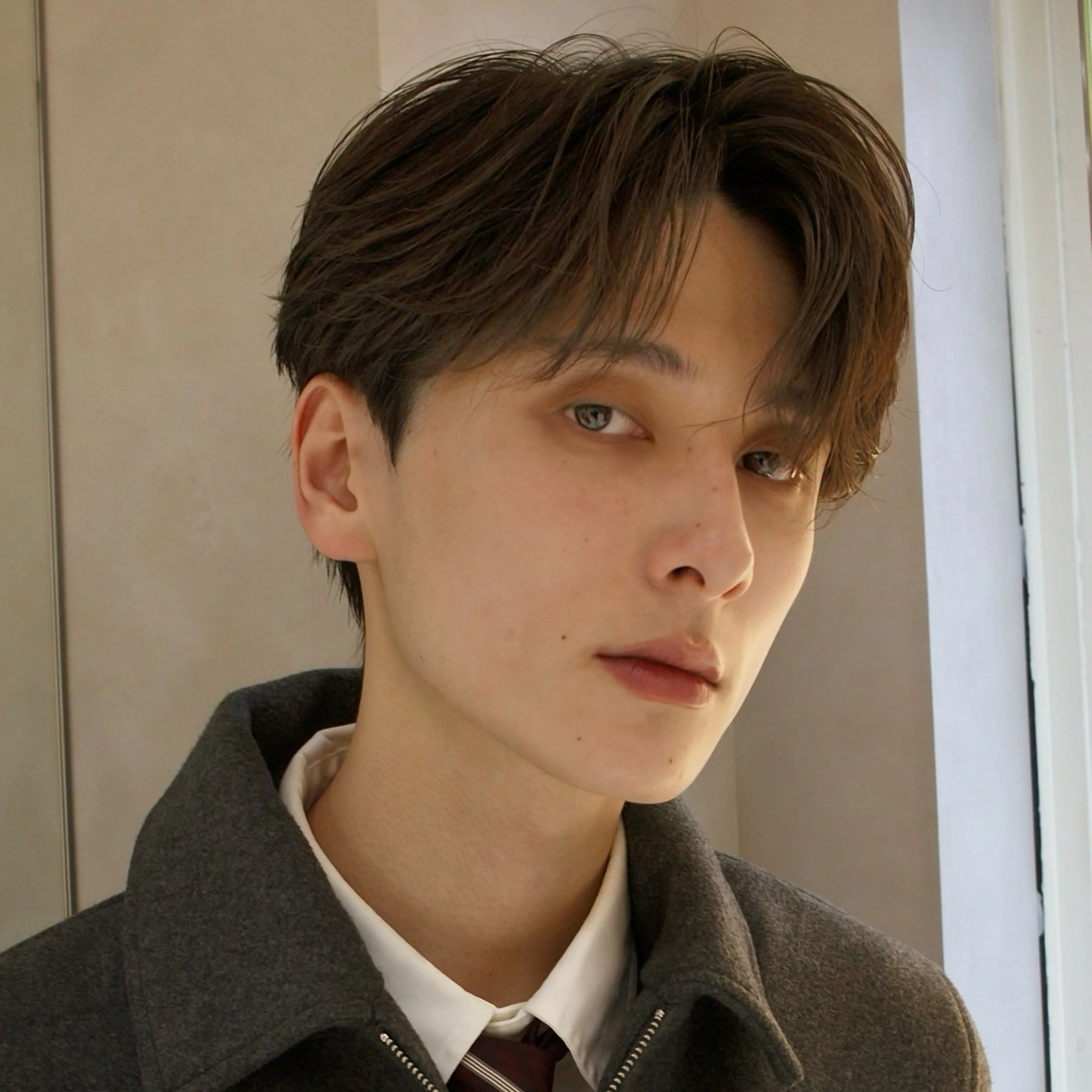 ☀️朝のセットを−3分☀️メンズカット+曲がる縮毛矯正+トリートメントの写真