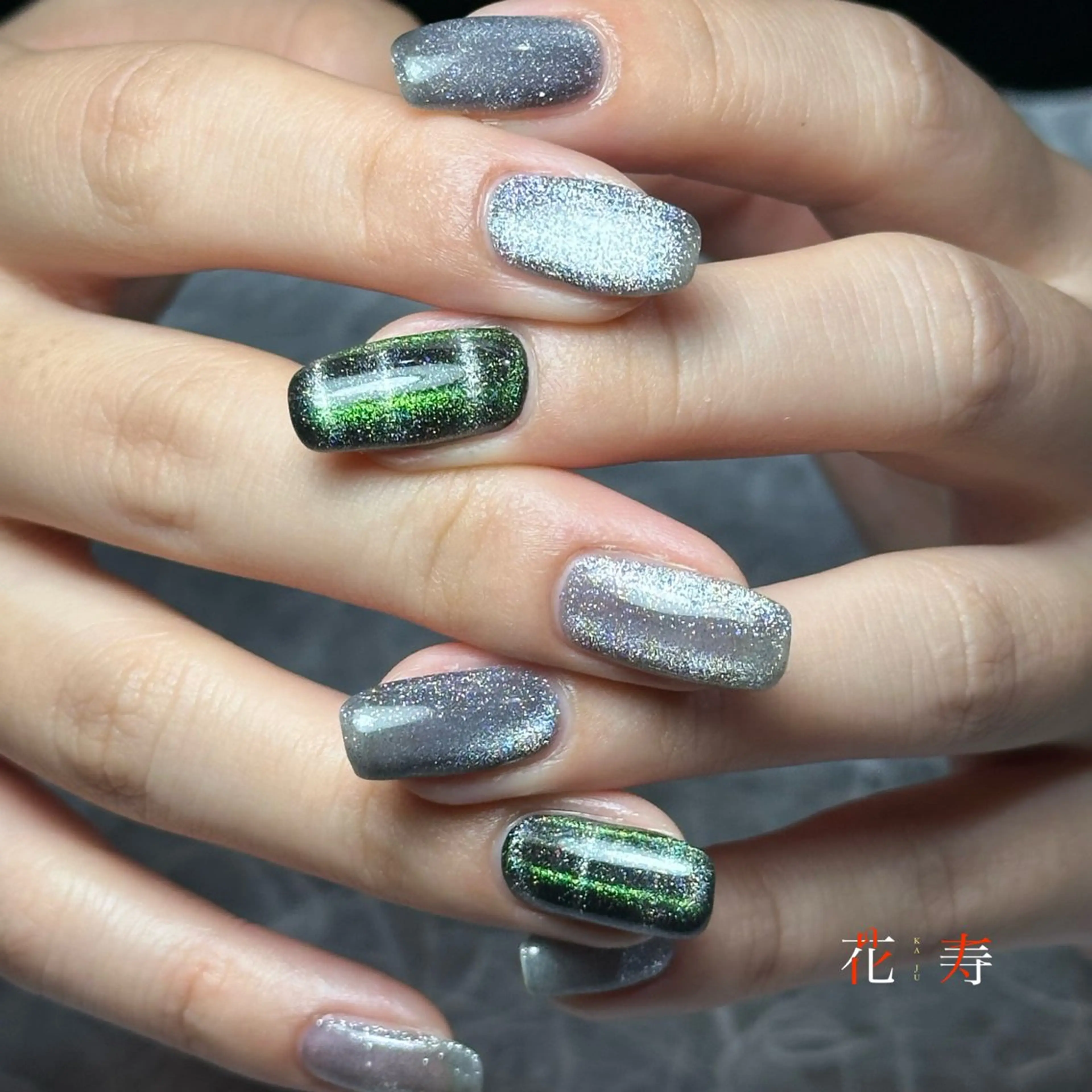 ネイル ハンドネイル 花寿-kaju- s.のネイルデザイン