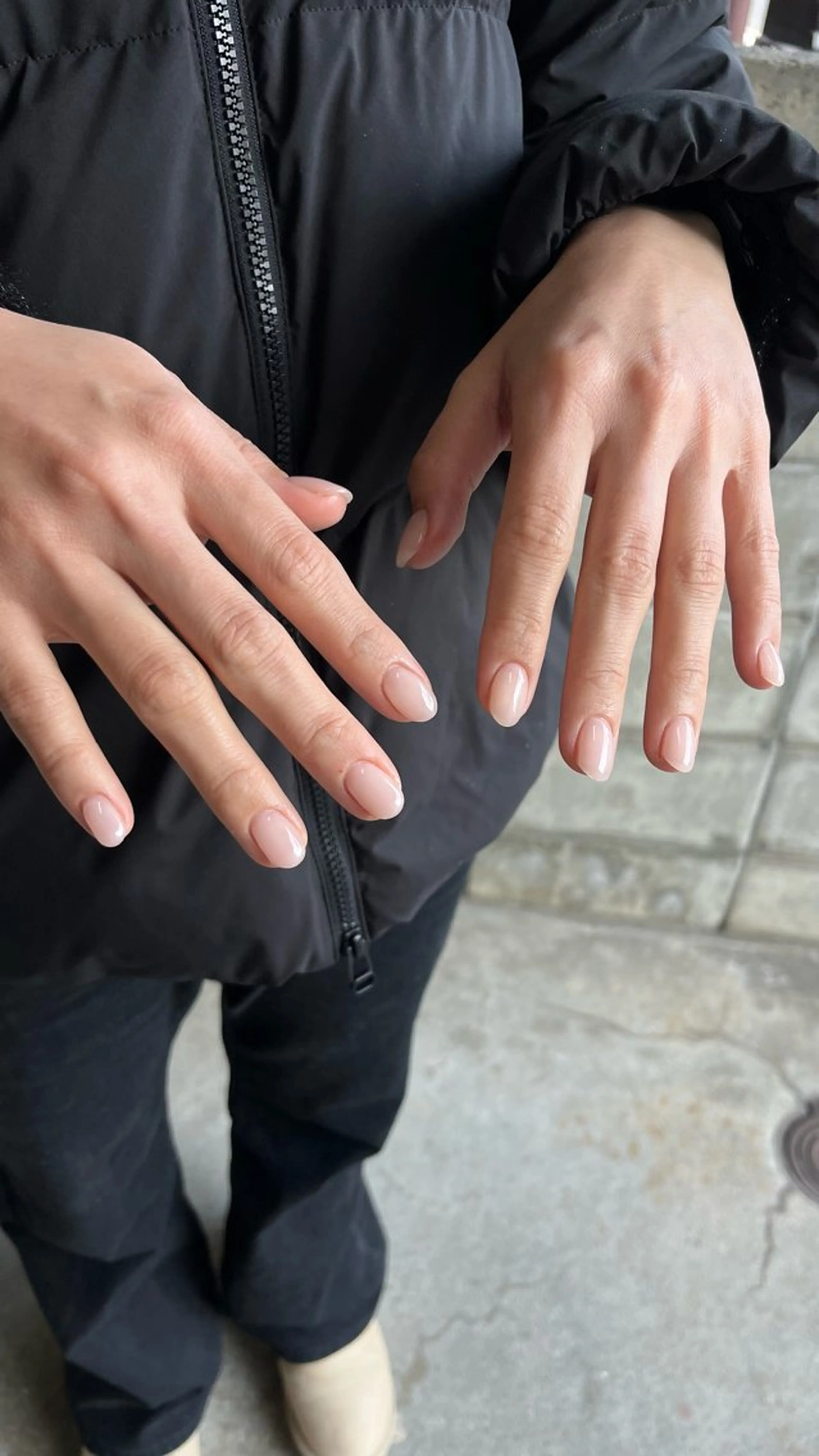 ネイル オフィスネイル ワンカラーネイル nailsalon 702  小夏のネイルデザイン