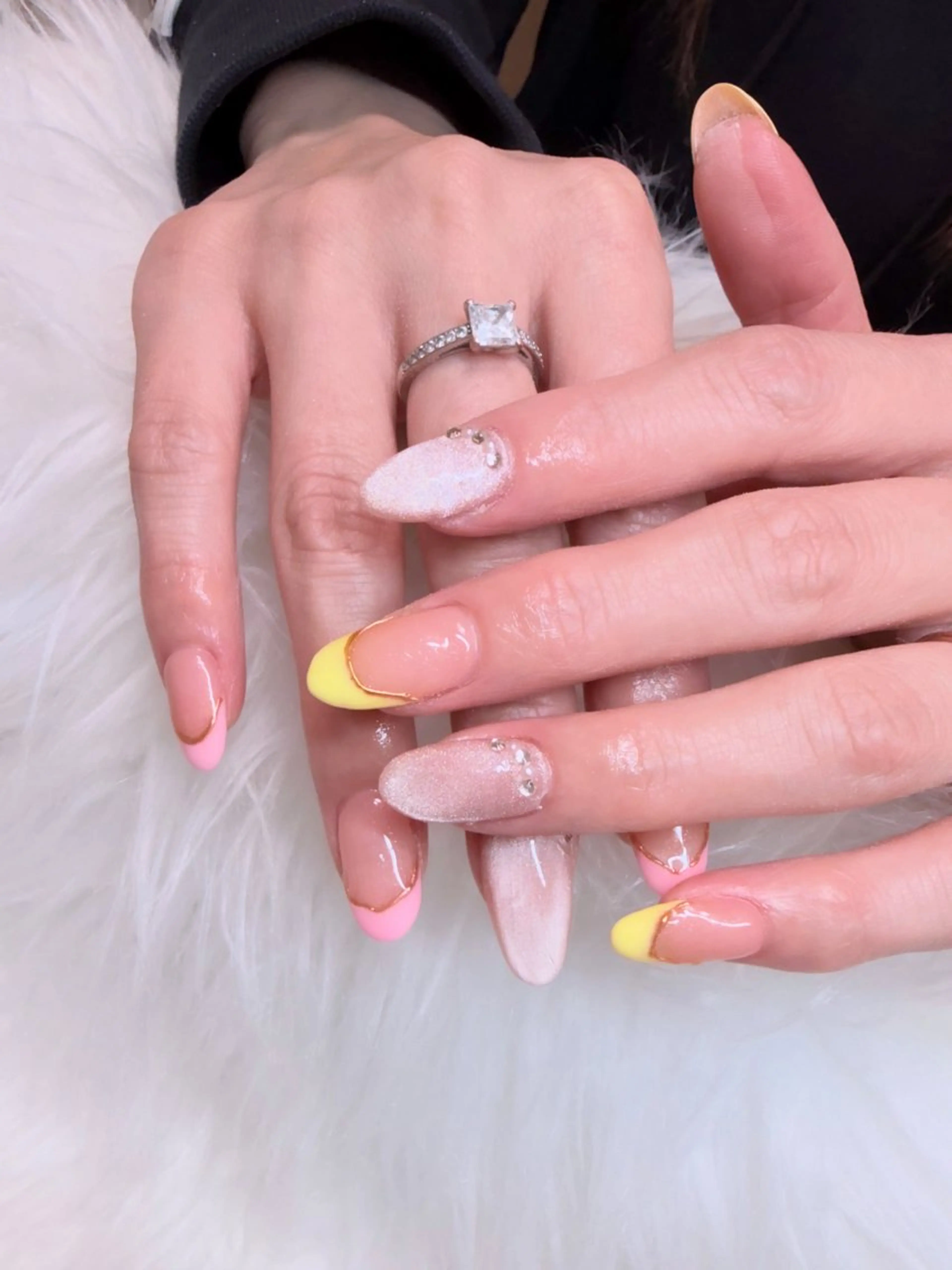 ネイル フレンチネイル パステルネイル Malo nailのネイルデザイン
