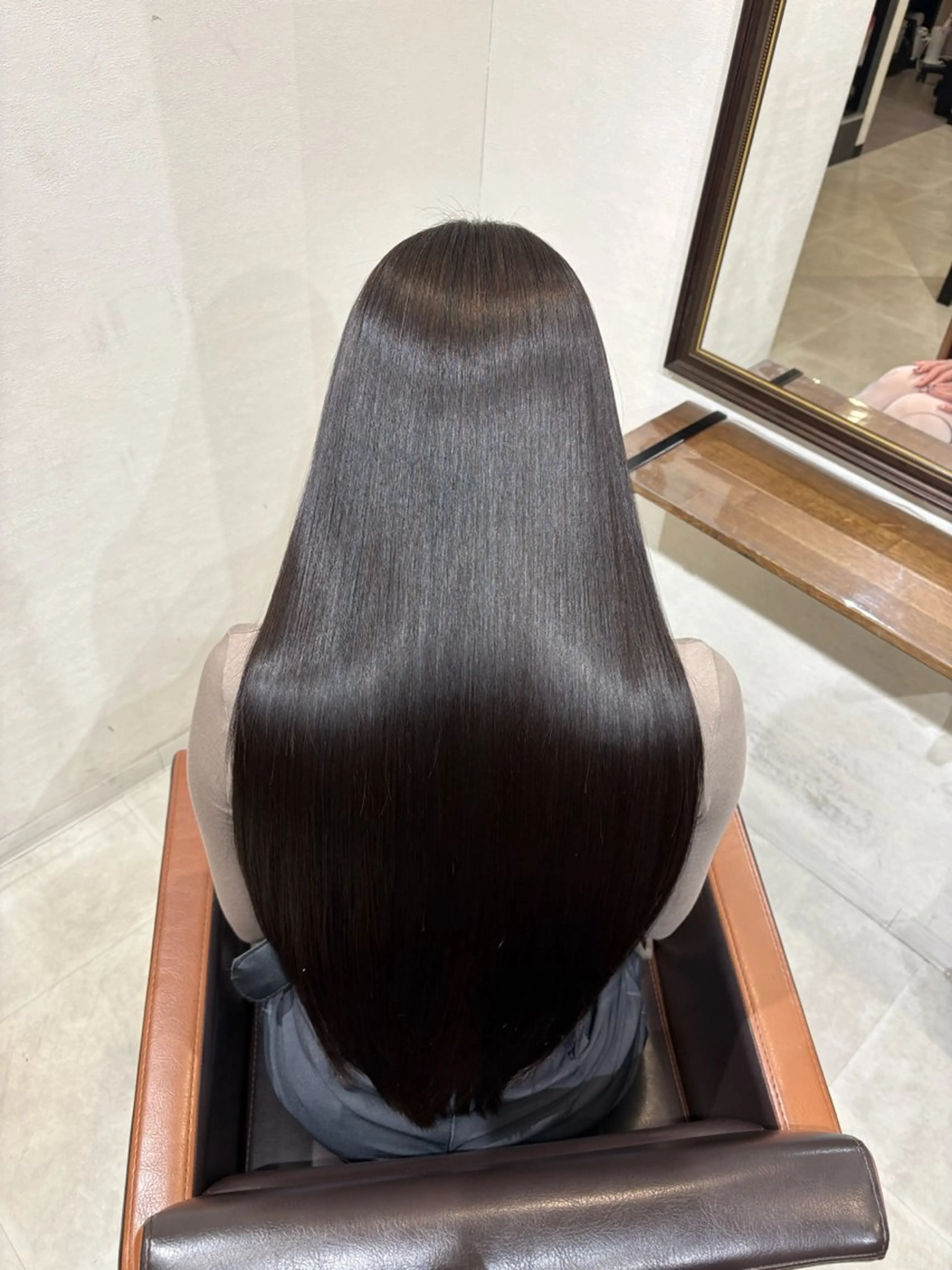 ロング 藤谷 果林のヘアスタイル