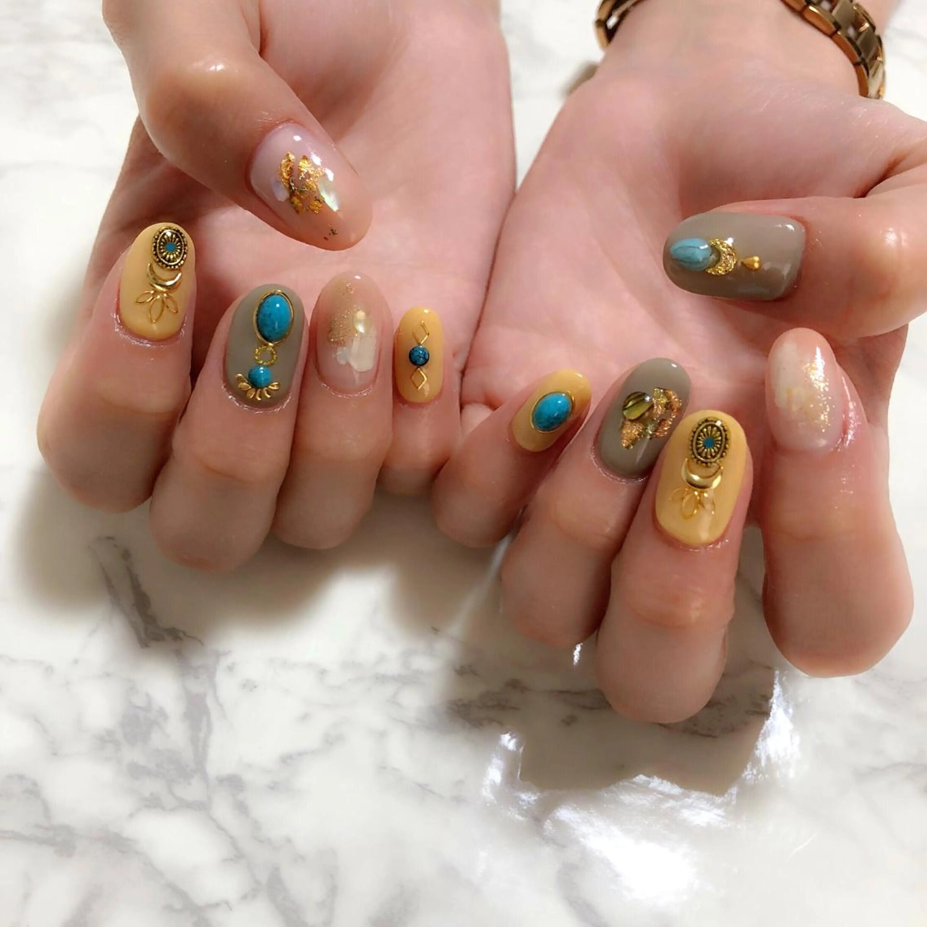 ネイル nail salon A'n bijouのネイルデザイン
