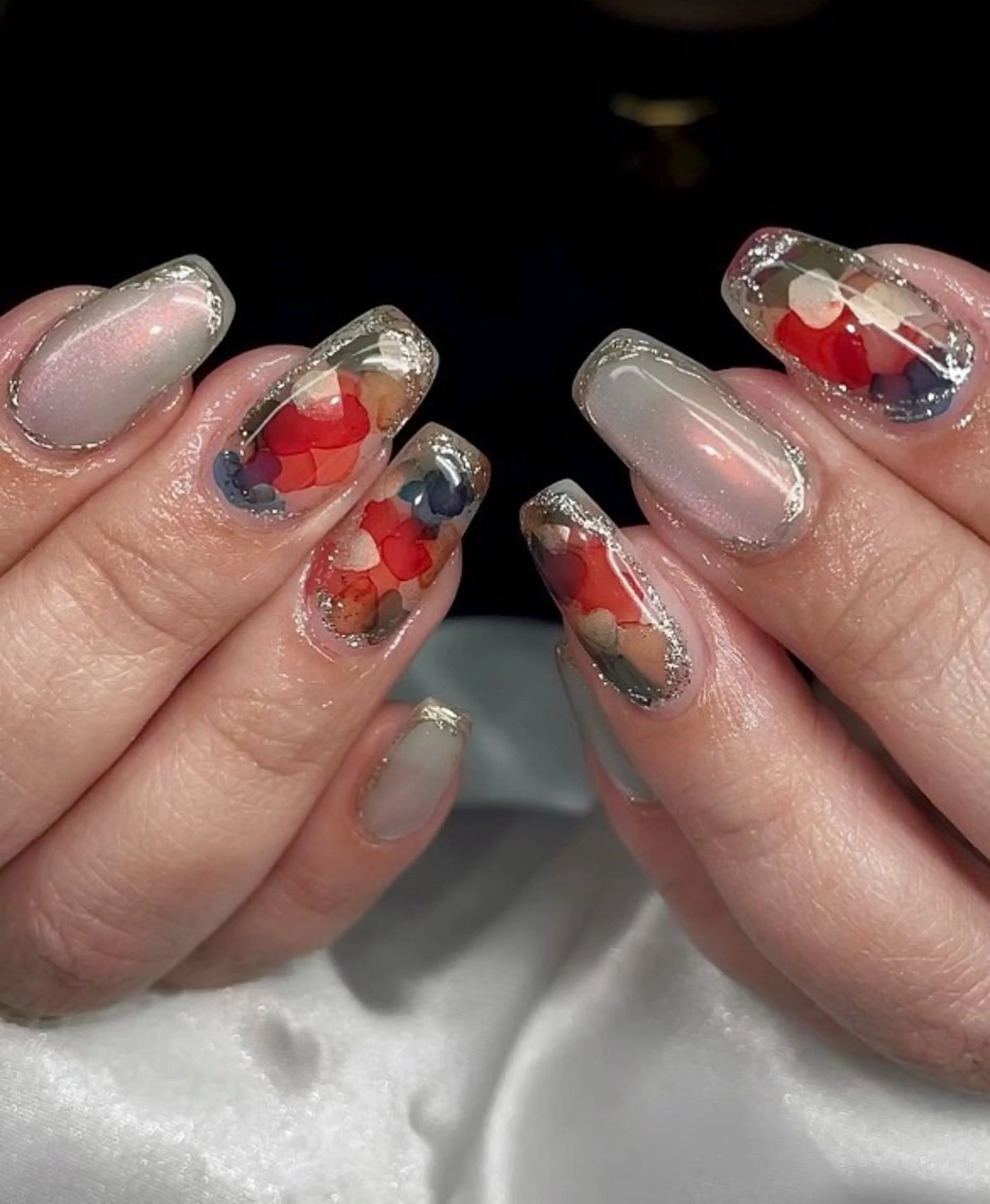 セミロング nailsalon kitのネイルデザイン