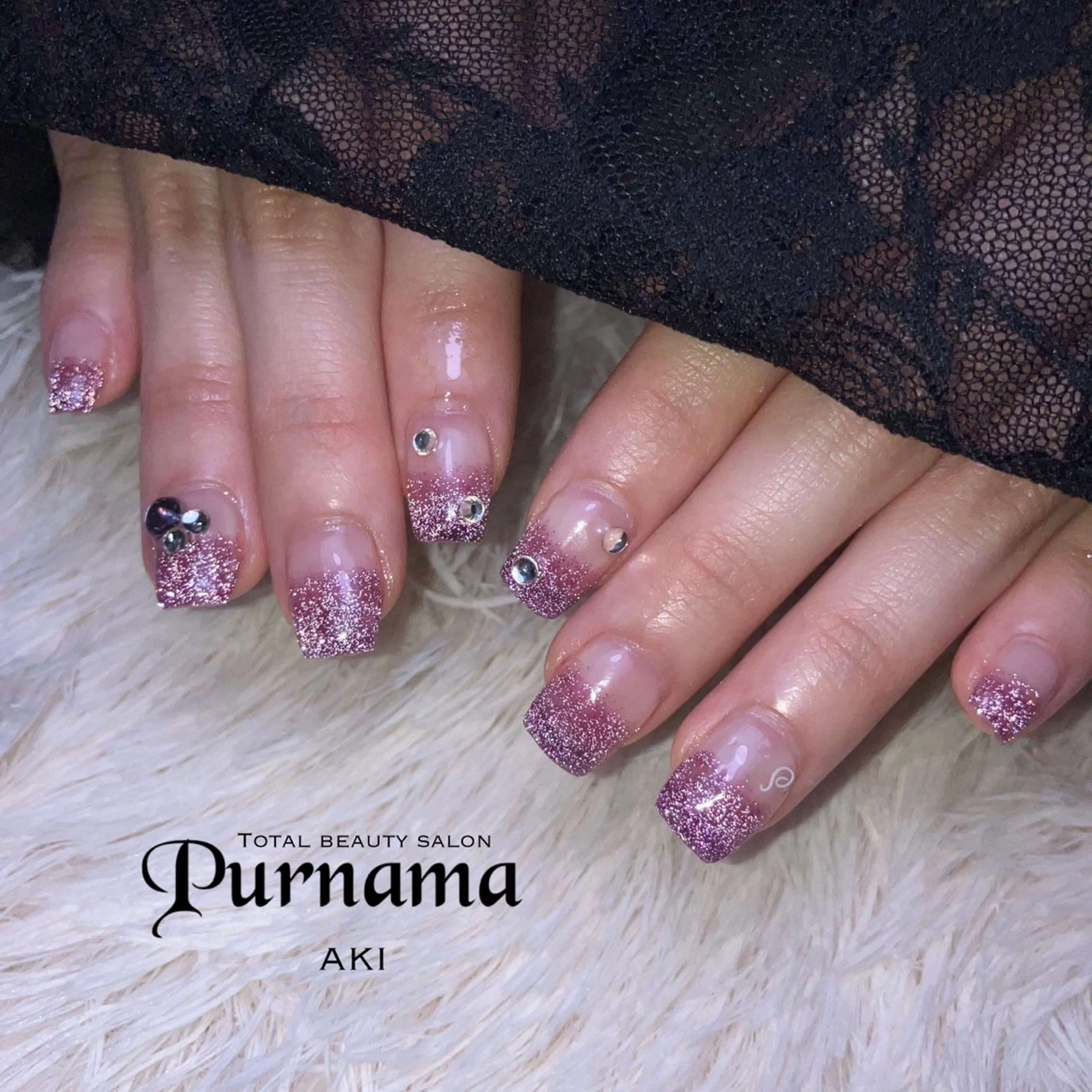 ネイル ハンドネイル Purnama あきのネイルデザイン