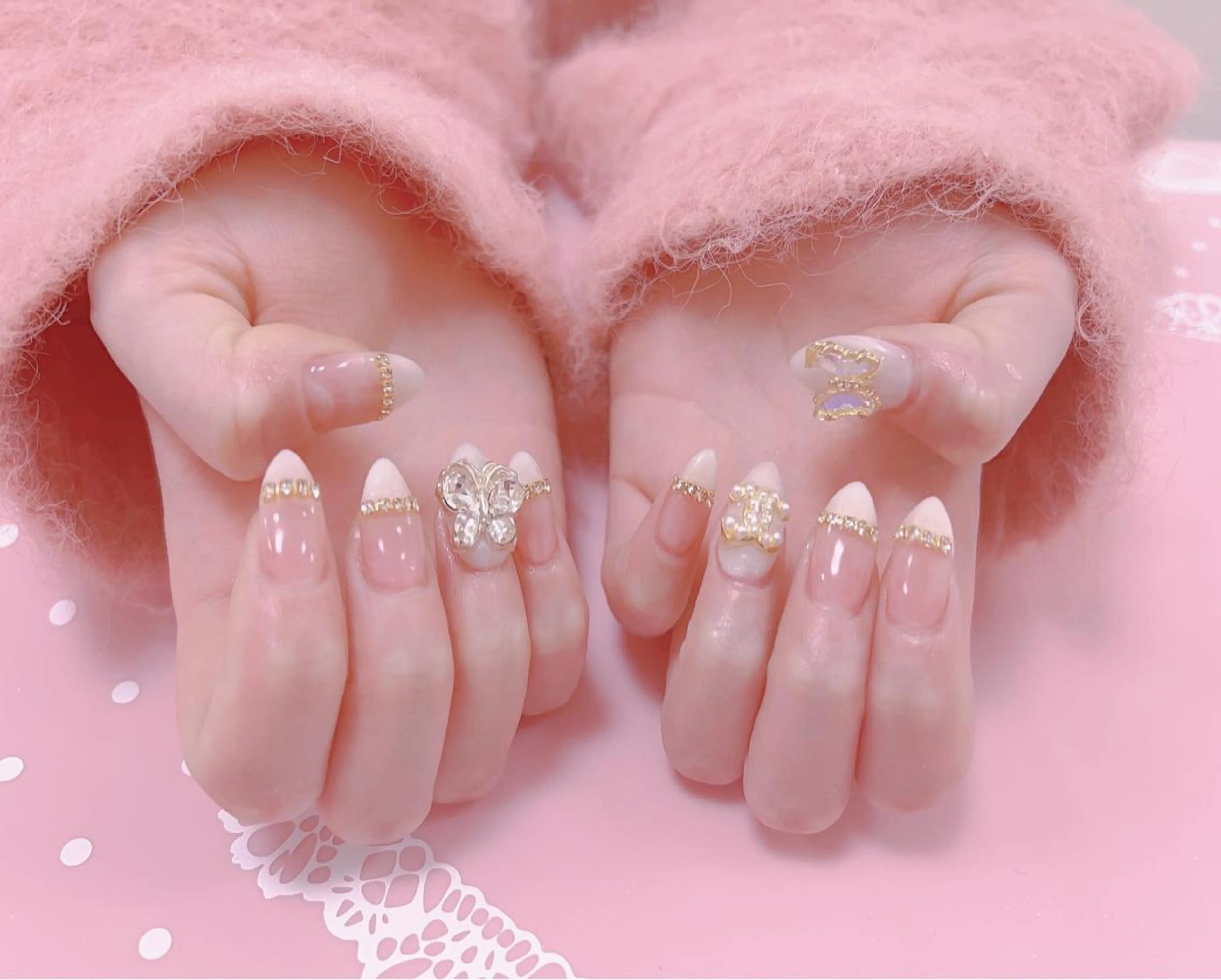 ネイル はぴねす所属・横浜 美夢のネイルデザイン