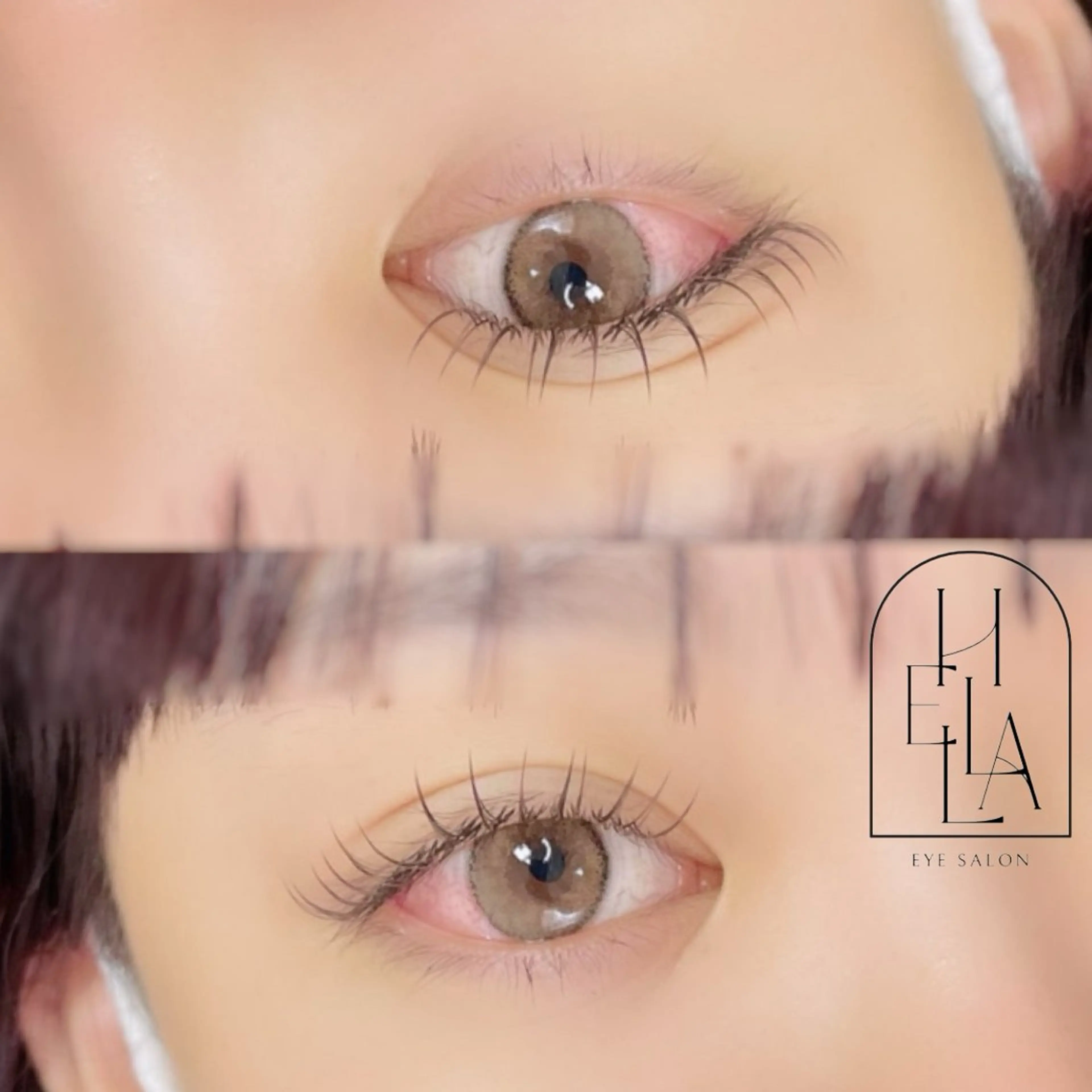 【3回目まで同一料金】フラットラッシュ140​〜​160本(オフ込み／仕上げコーティング付き)の写真