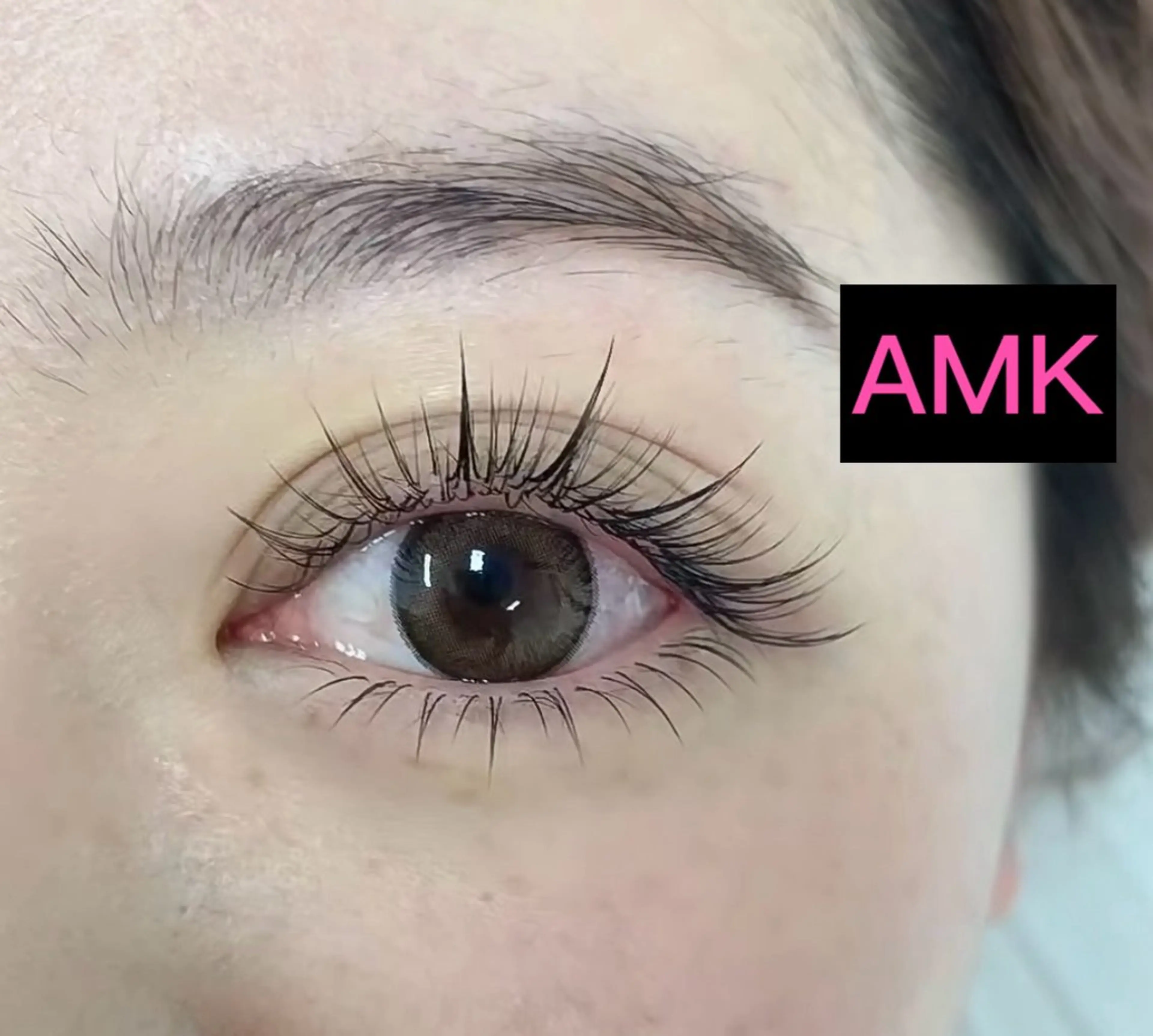 マツエク・マツパ カラーマツエク ボリュームラッシュ ワンホンマツエク 西山 雅子のマツエク・マツパデザイン