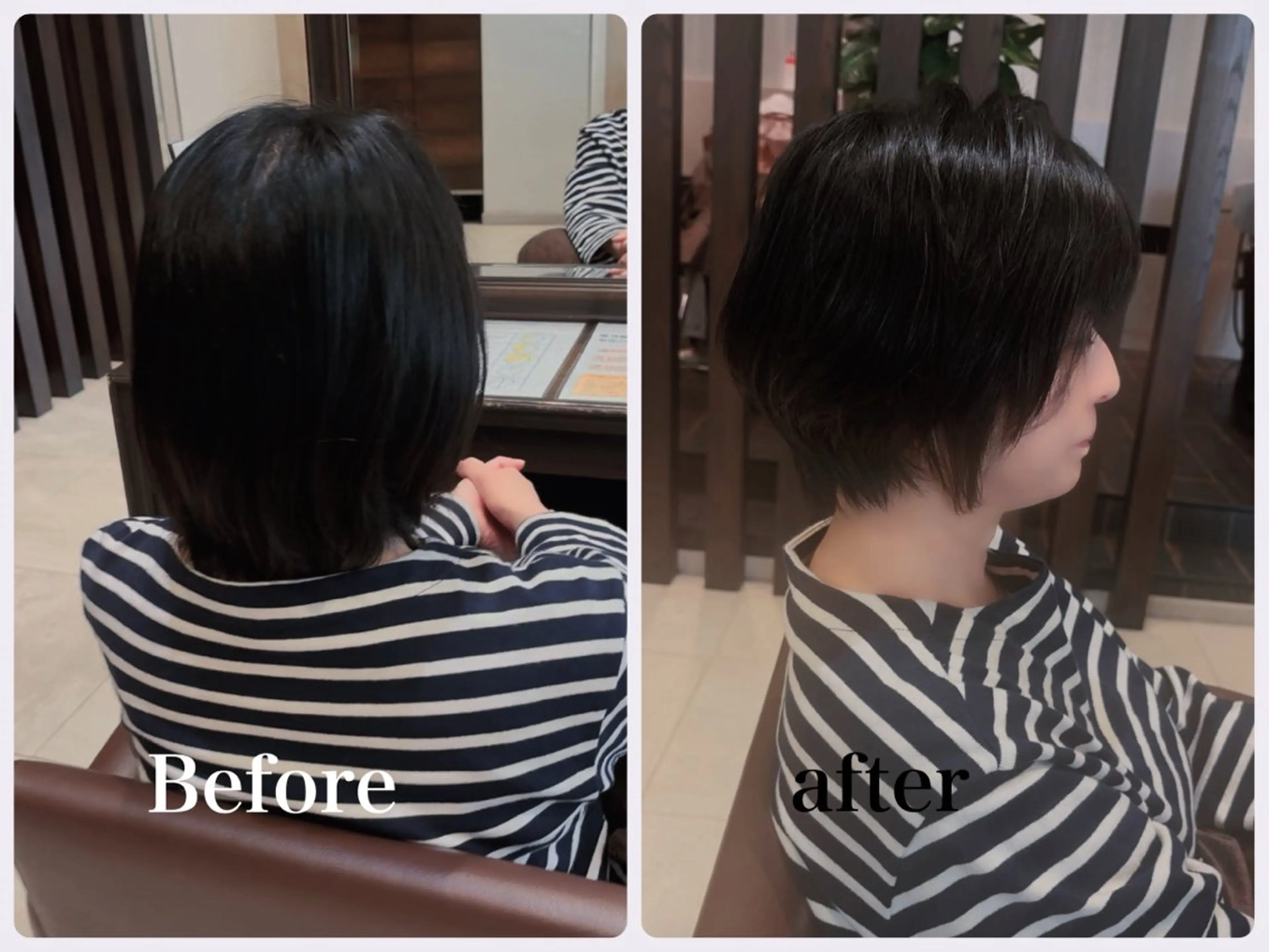 ショート ショートヘア 山田 みかのヘアスタイル