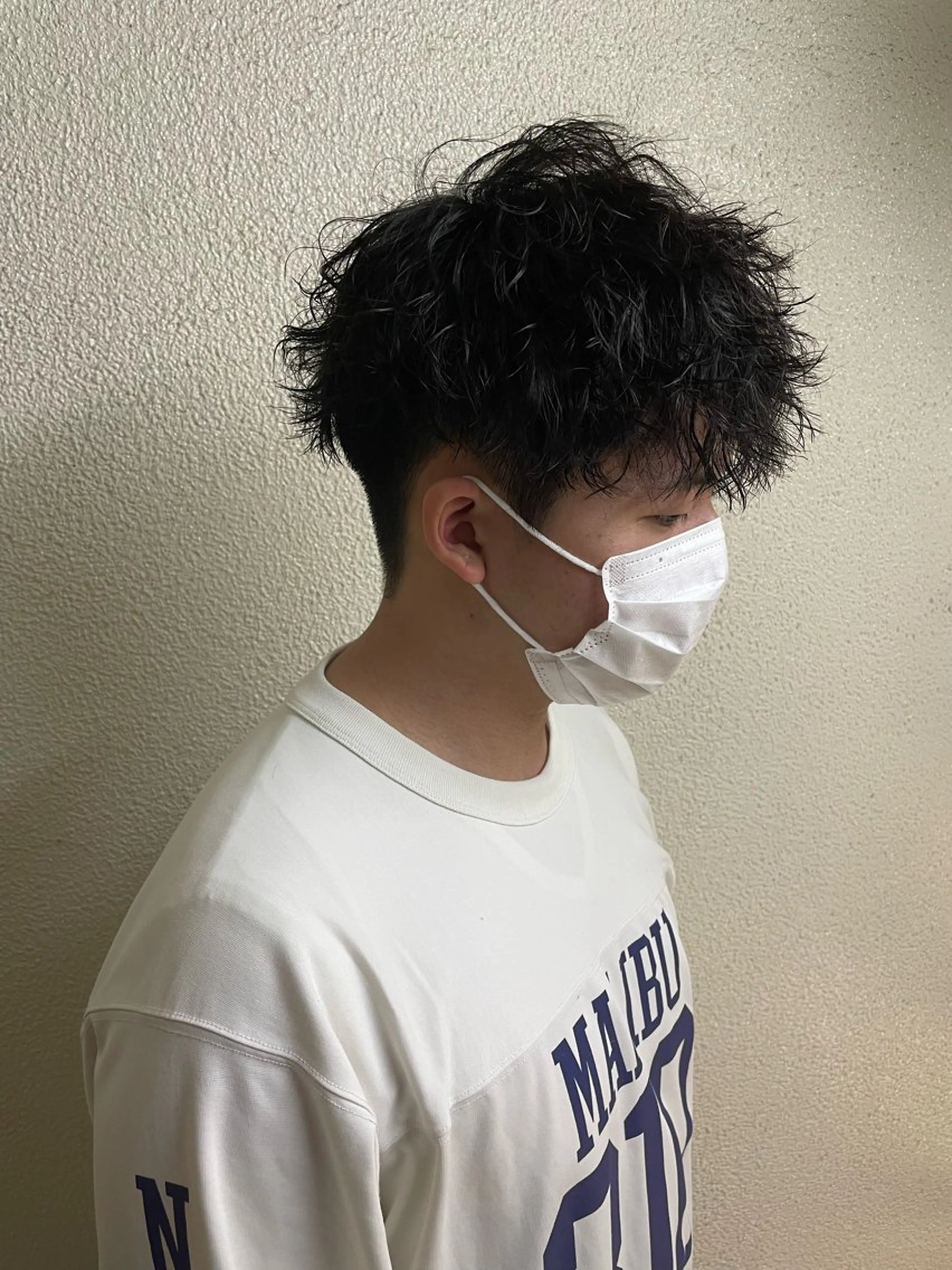 ショート パーマ メンズ 辻堂メンズ特化 YU-YAのヘアスタイル