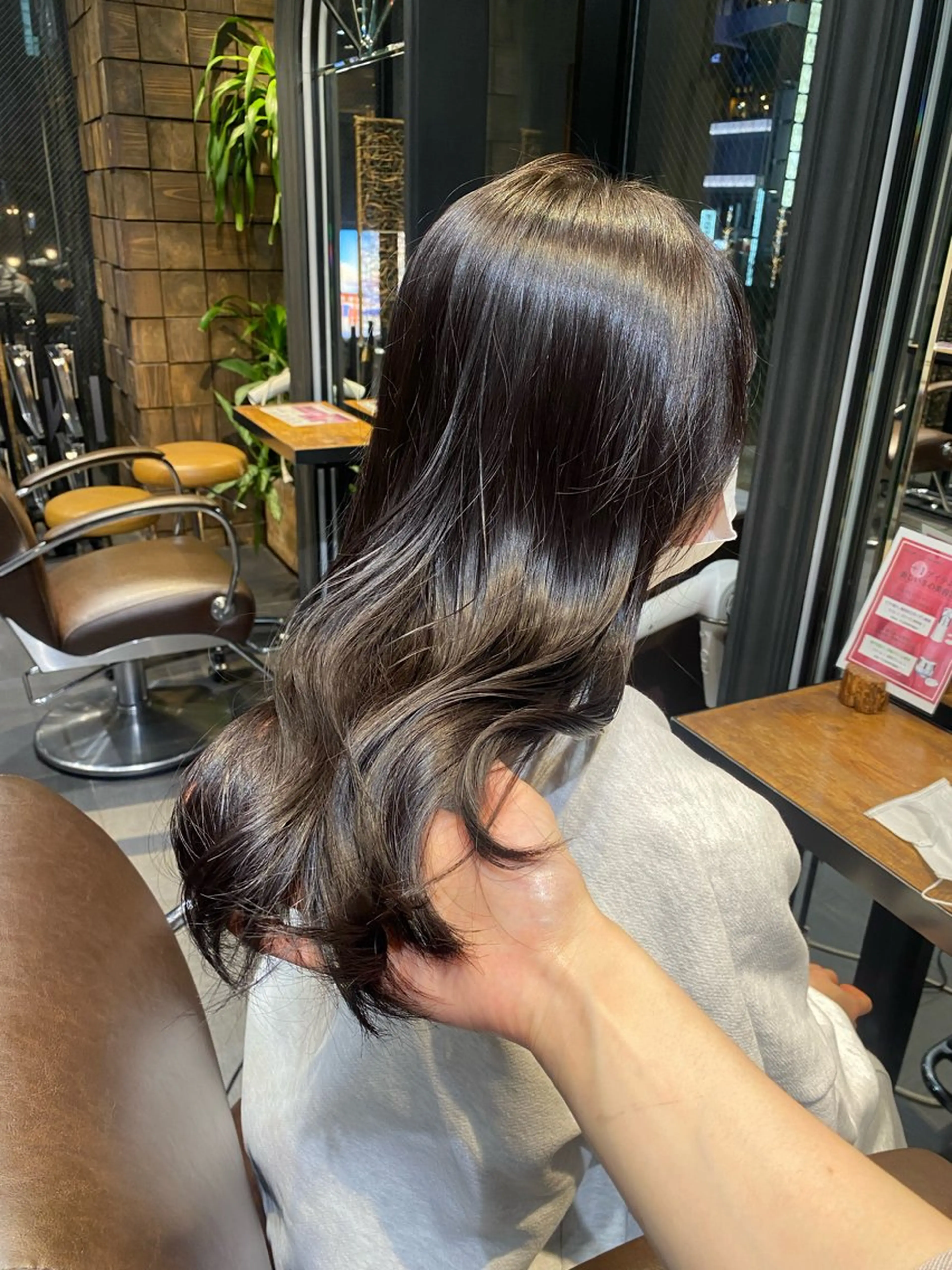 セミロング MINXginza タイラミユネのヘアスタイル