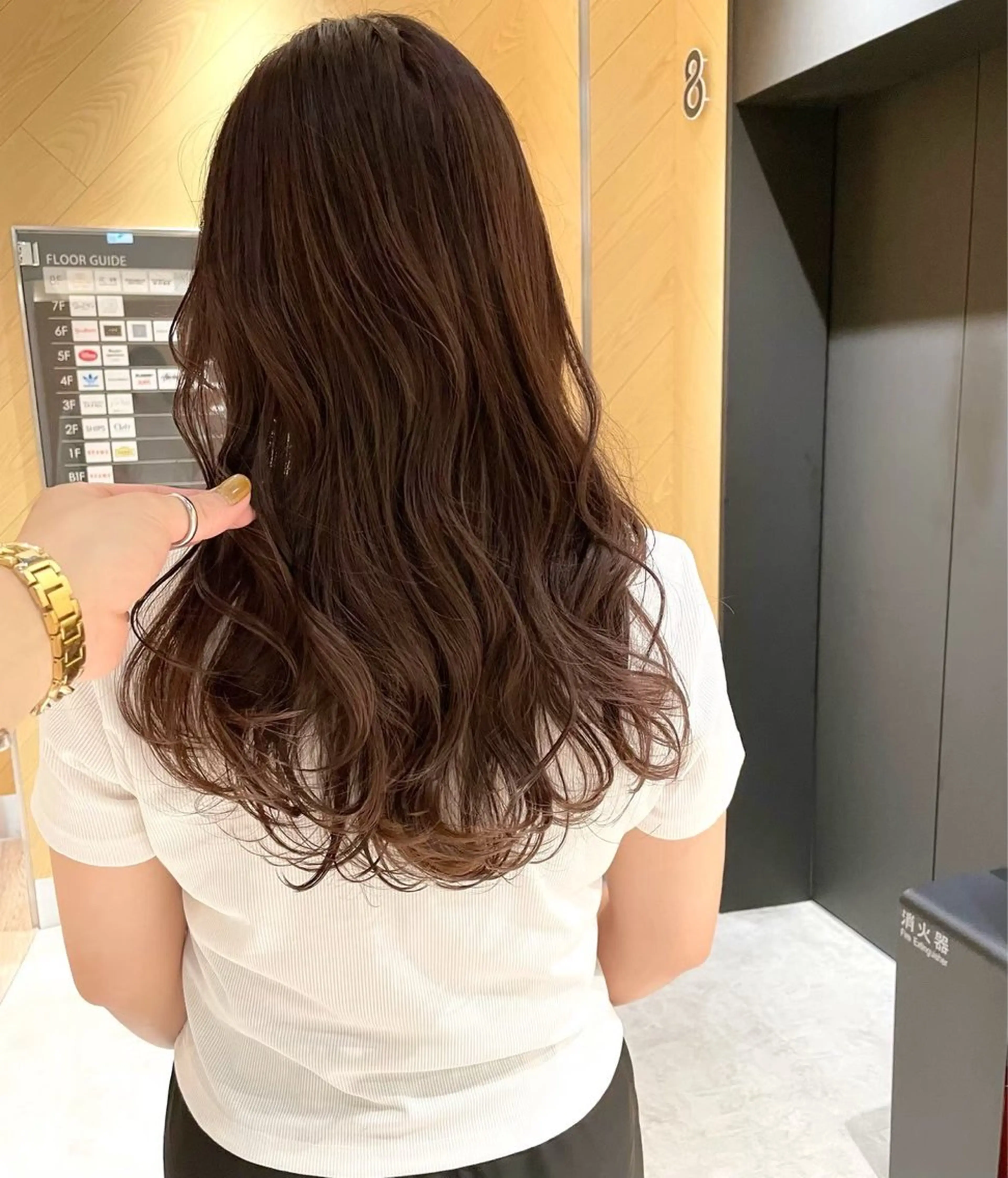 ロング カラー 🌬️attrait 髪質改善/個室サロンのヘアスタイル