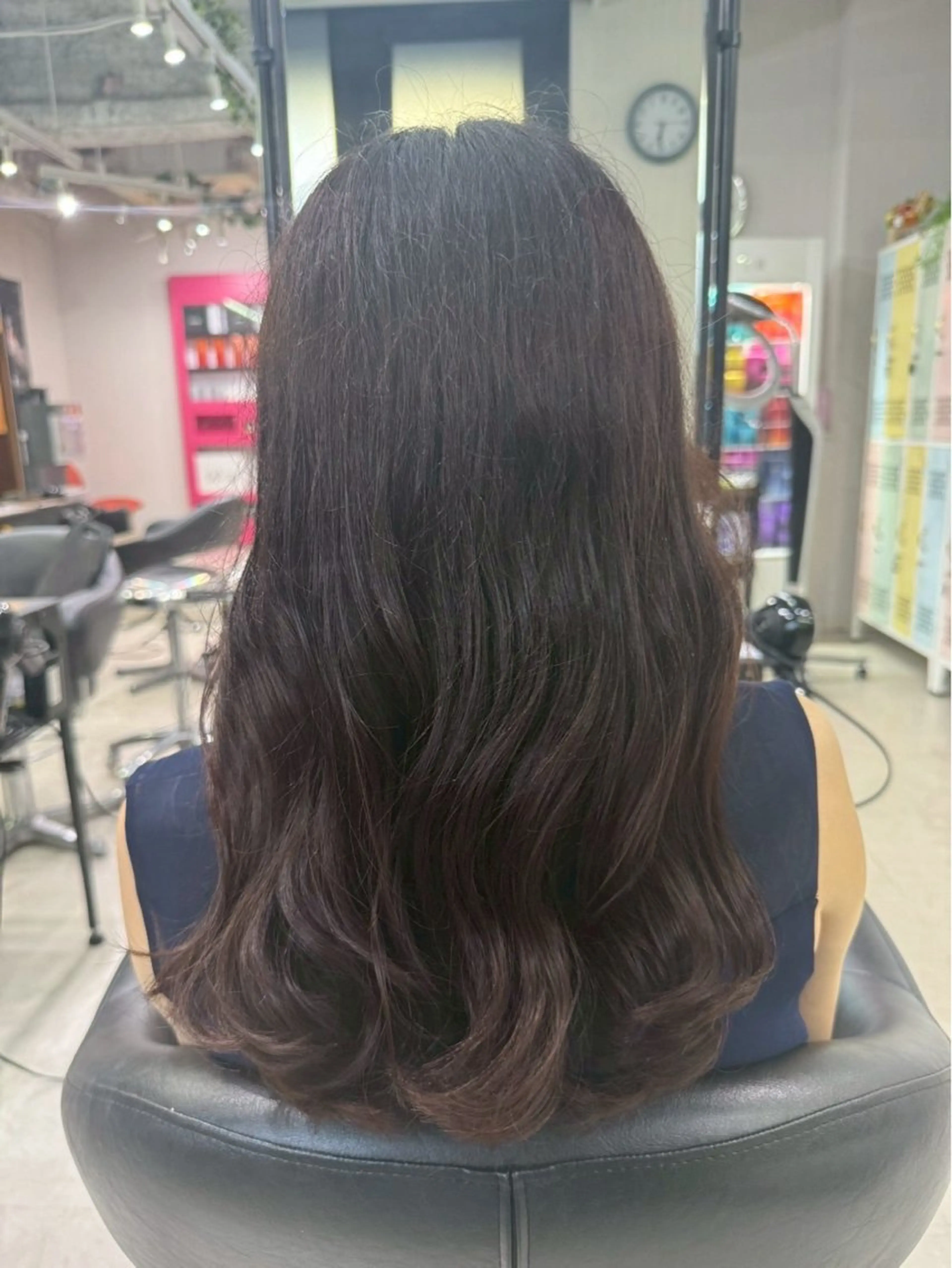 ロング カラー ヘアアレンジ マンツーマンメンズ 特化🎀yuikaのヘアスタイル