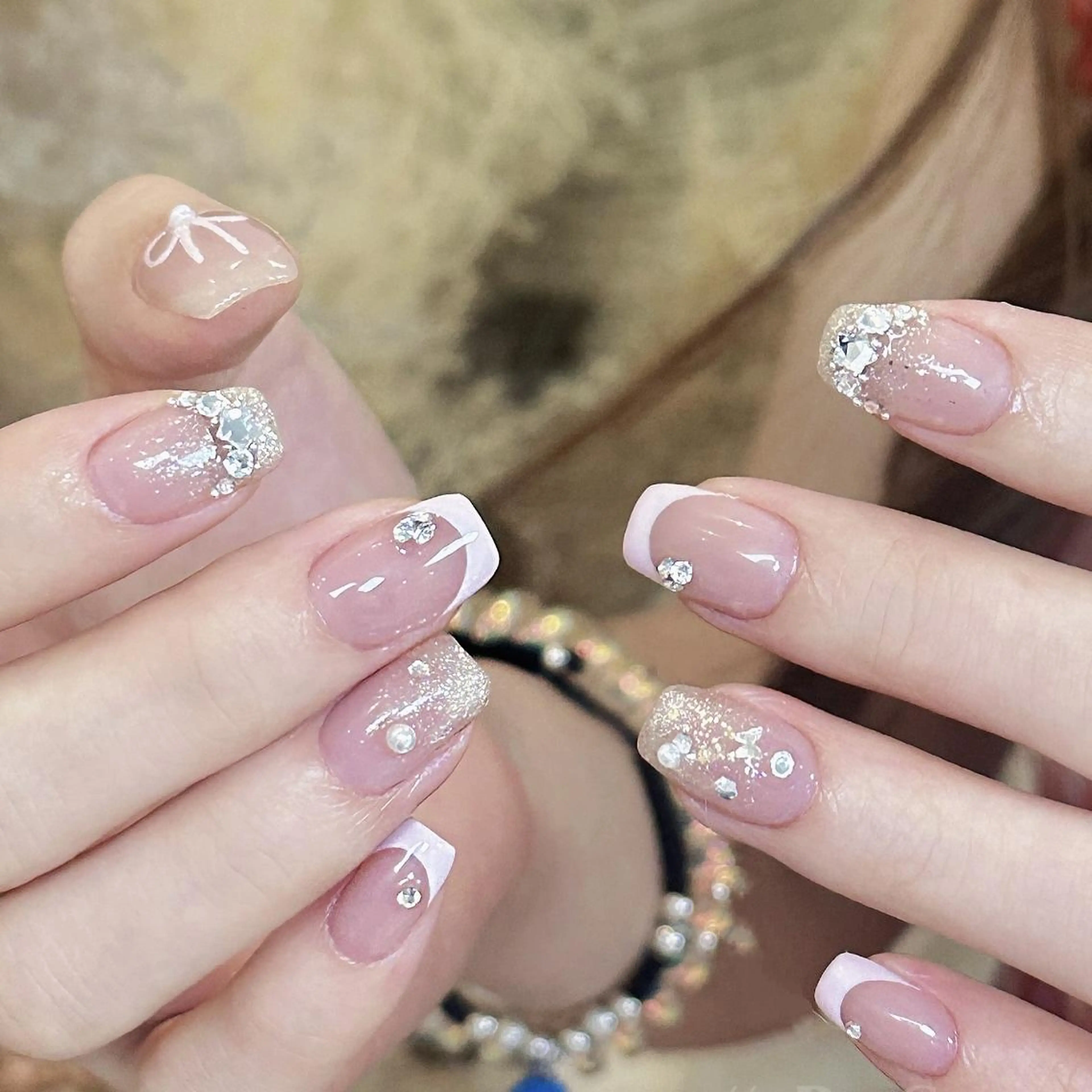 ネイル ハンドネイル ハンドケア 🍑 momo_nailのネイルデザイン