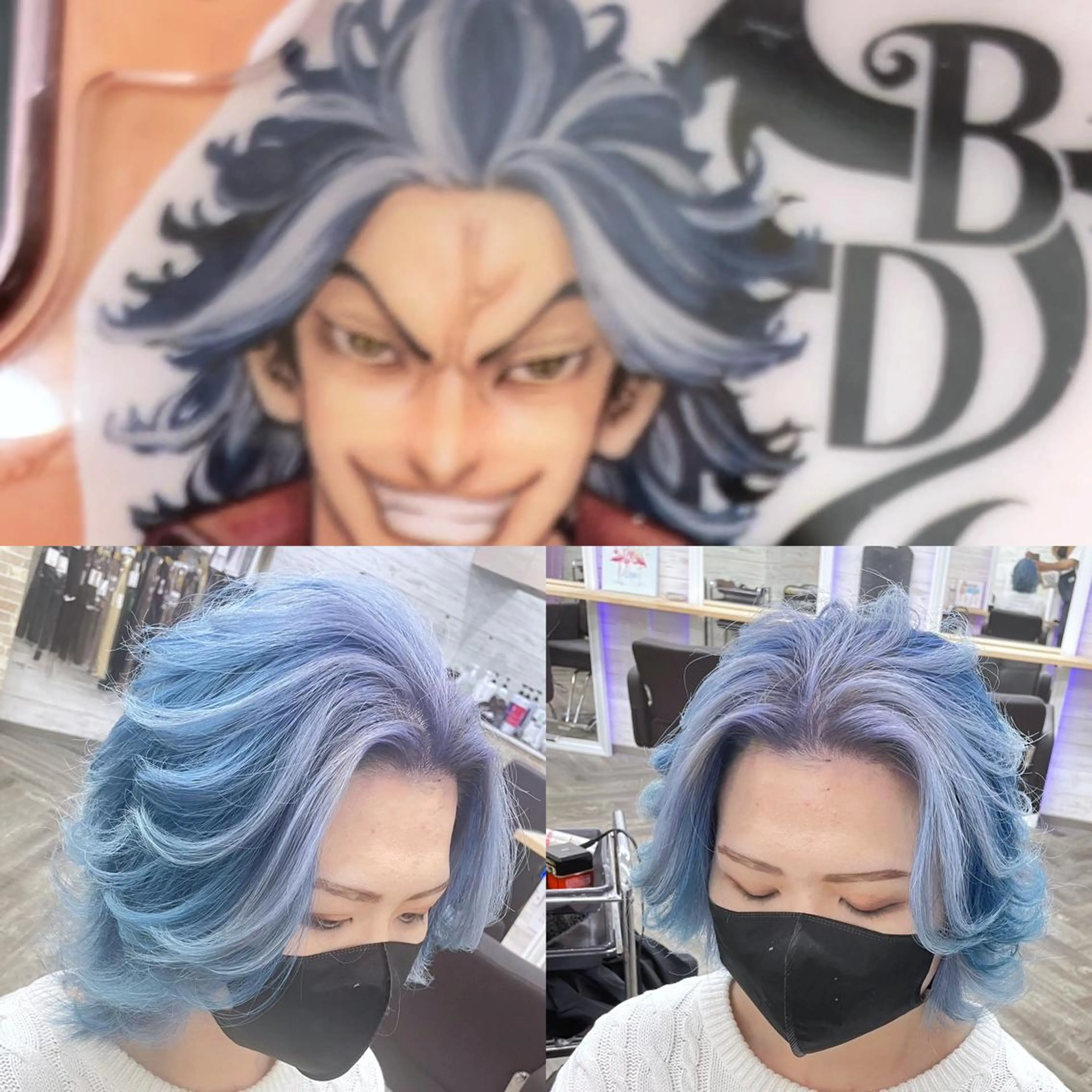 ショート カラー メンズ デザインカラー 北沢 隆のヘアスタイル