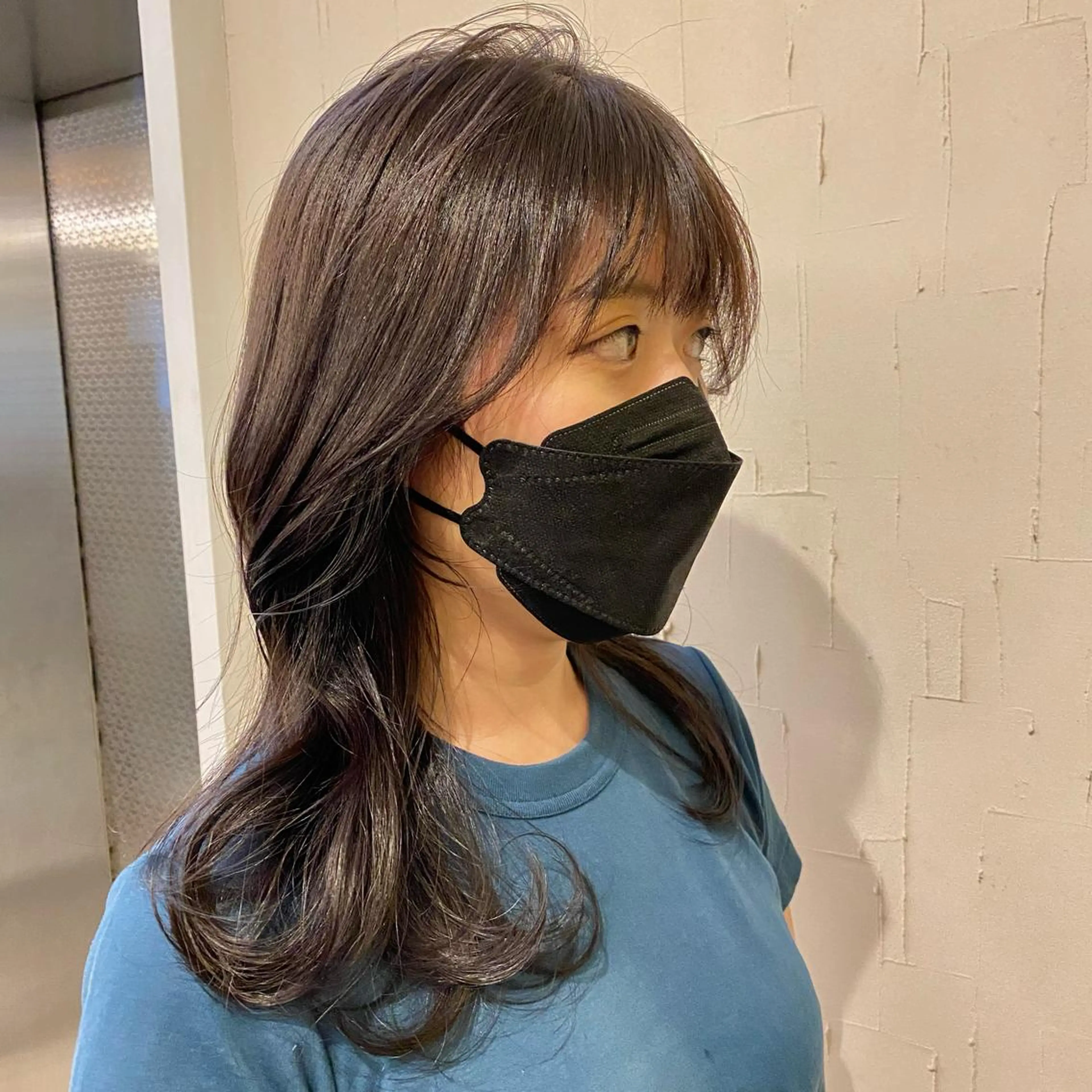 セミロング カラー jiem5 naruseのマツエク・マツパデザイン