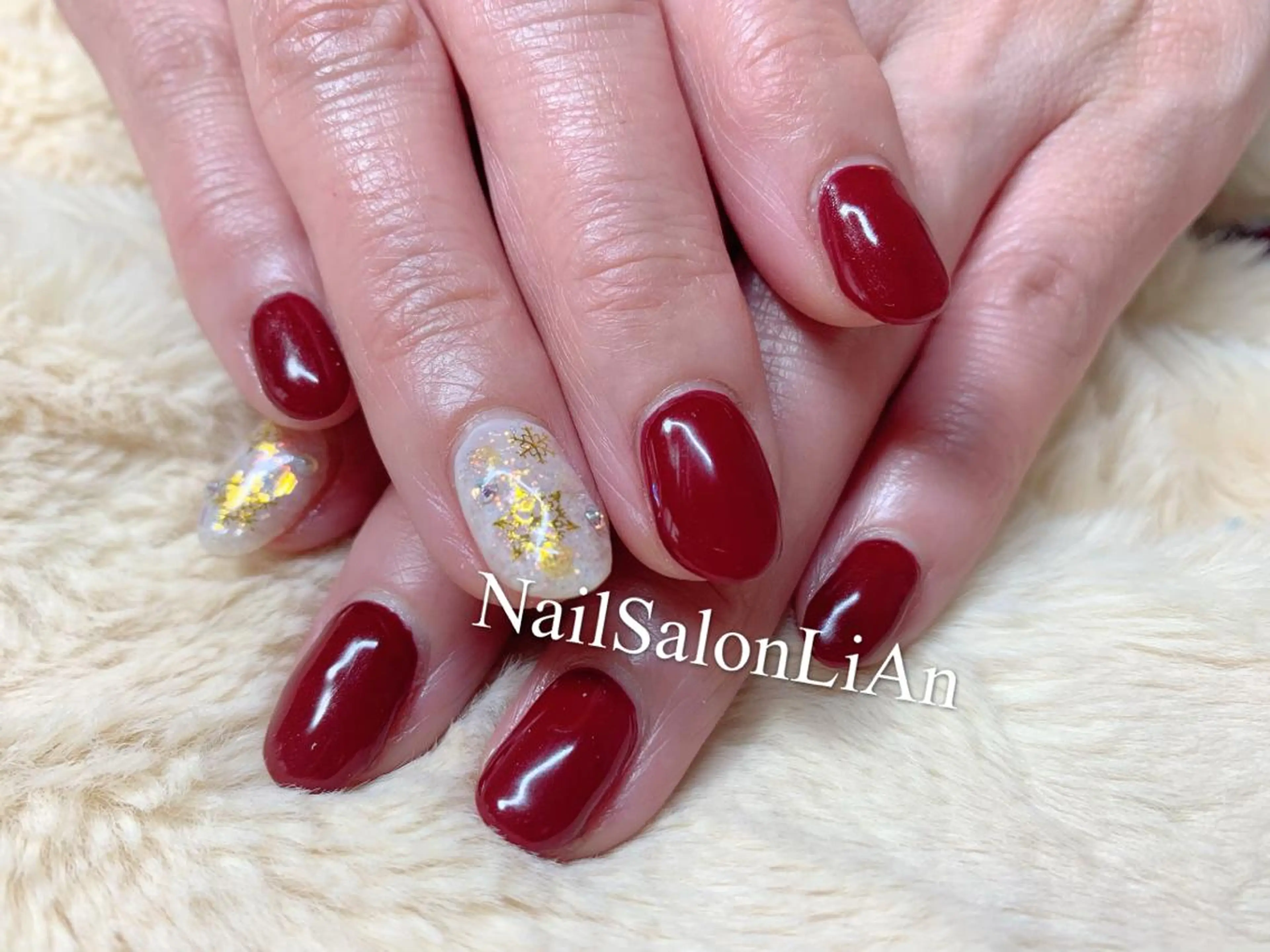 ネイル 持ち込み ハンドネイル NailSalon LiAnのネイルデザイン