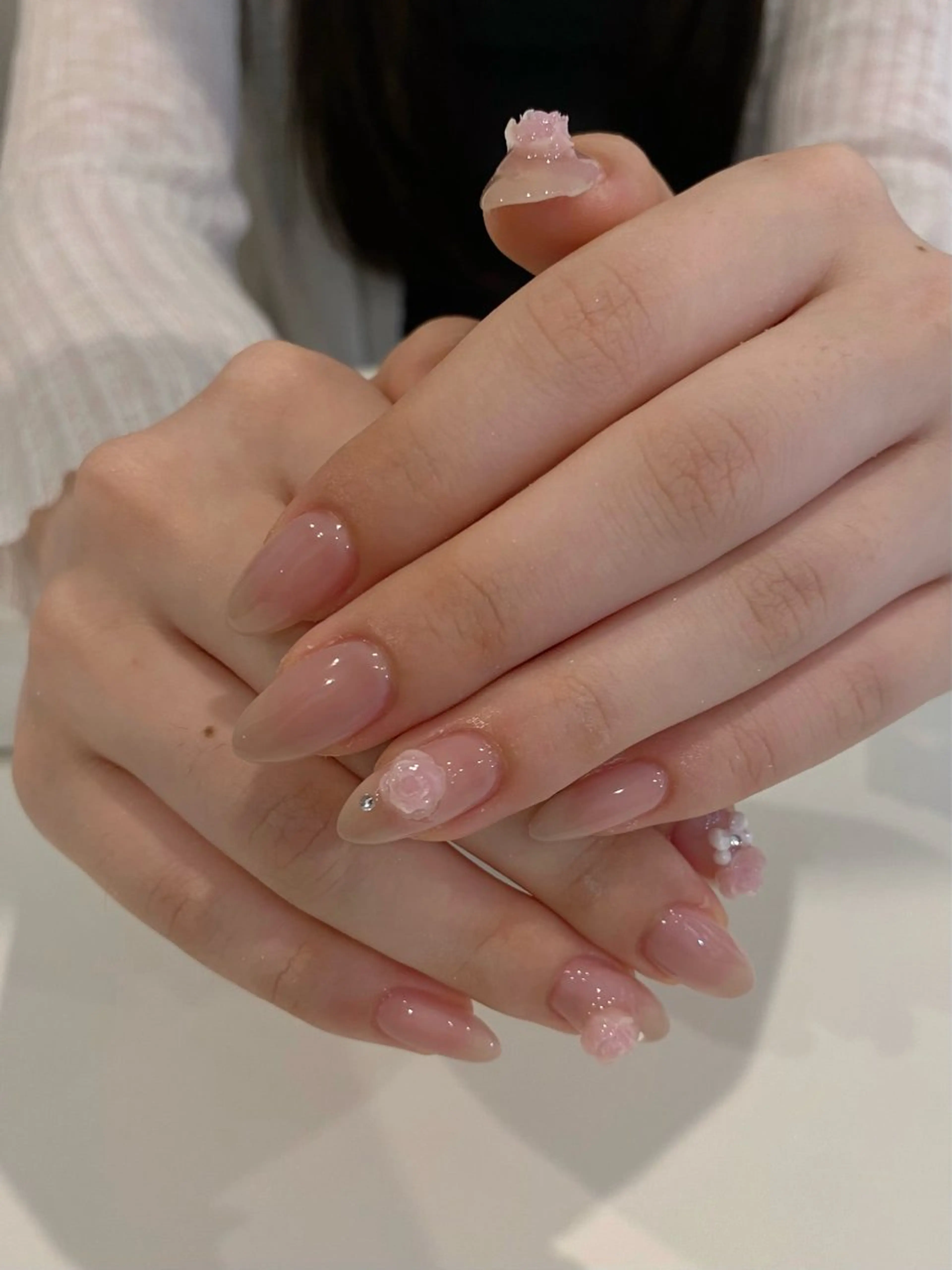 ネイル シンプルネイル ハンドネイル nailist Mikiのネイルデザイン