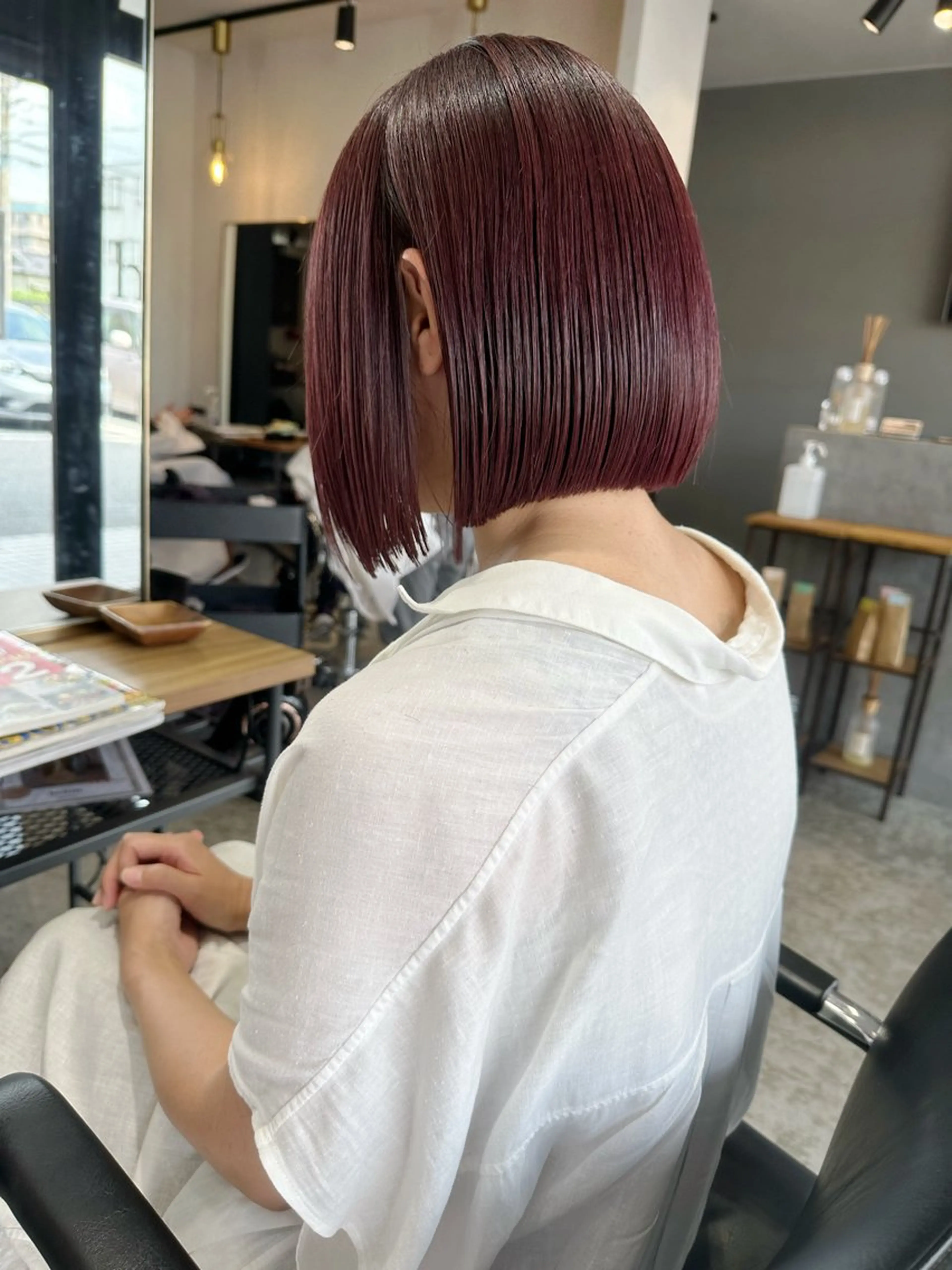 ショート カラー カット ヘアカラー 🍀石川尚之🍀 HELIMのヘアスタイル