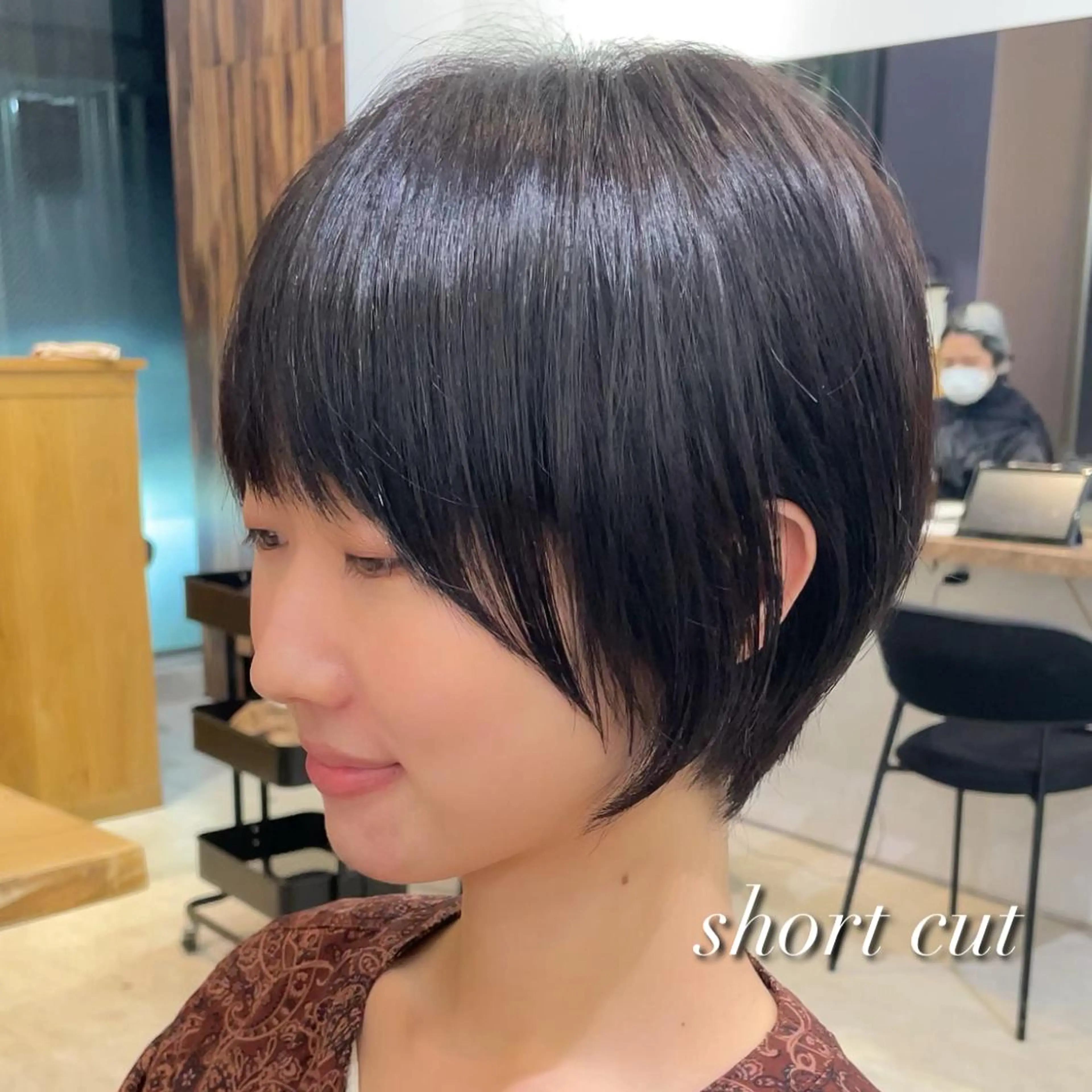 ショート ショートヘア レイヤー/顔まわり /亀戸錦糸町/なつきのヘアスタイル