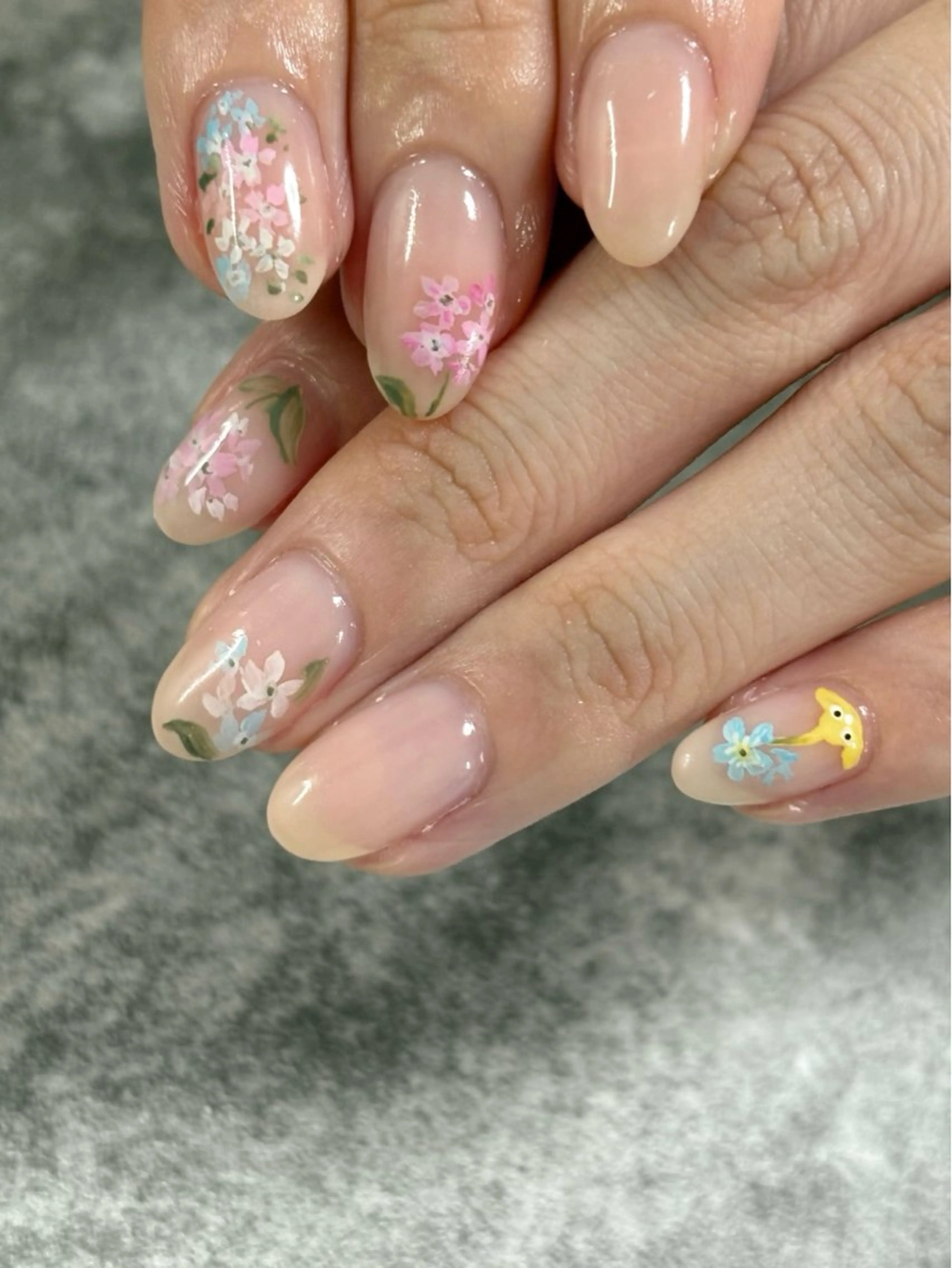 ネイル ハンドネイル FIORITURA Maikoのネイルデザイン