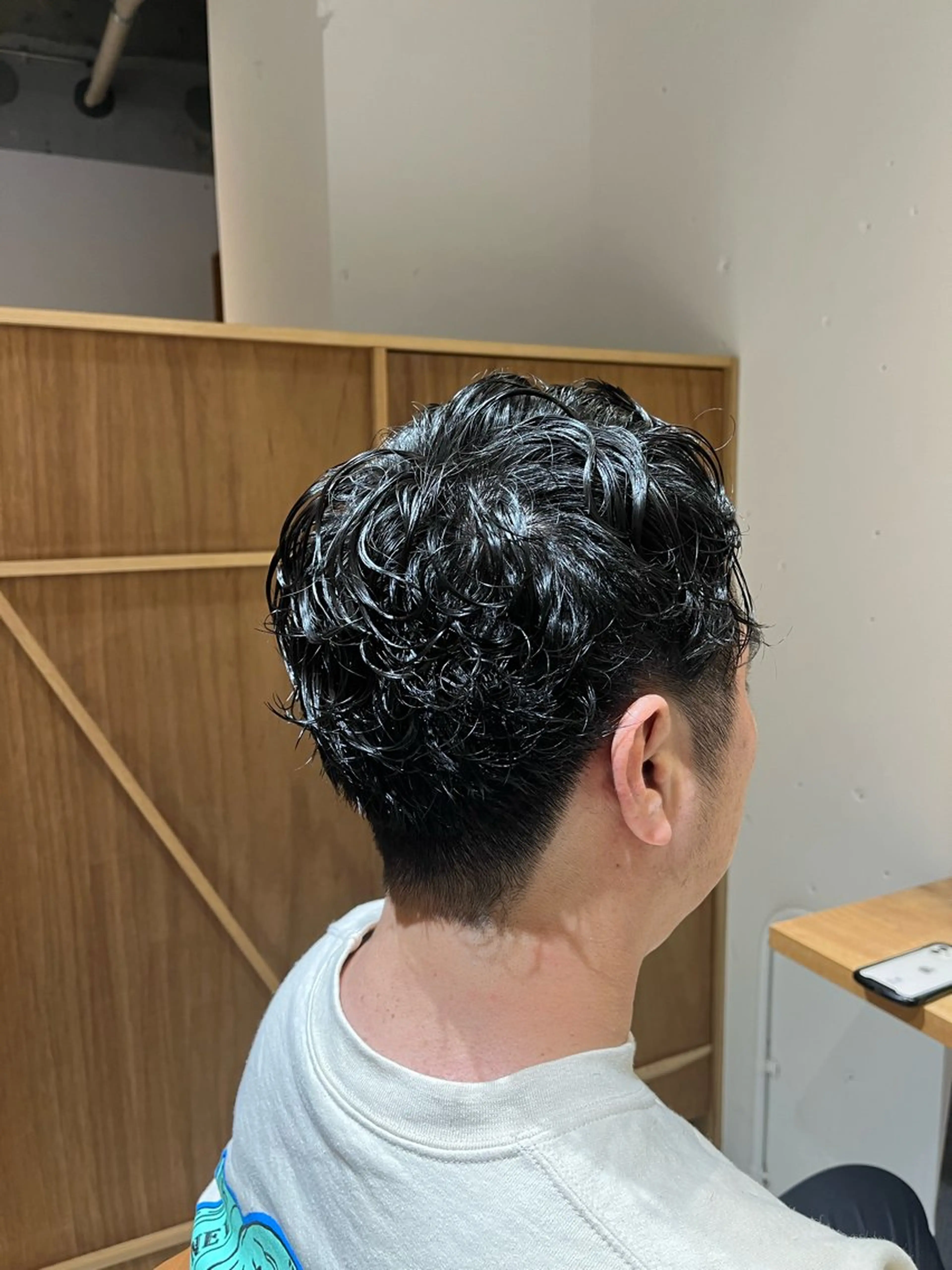 ショート パーマ 薮内 香保里のヘアスタイル