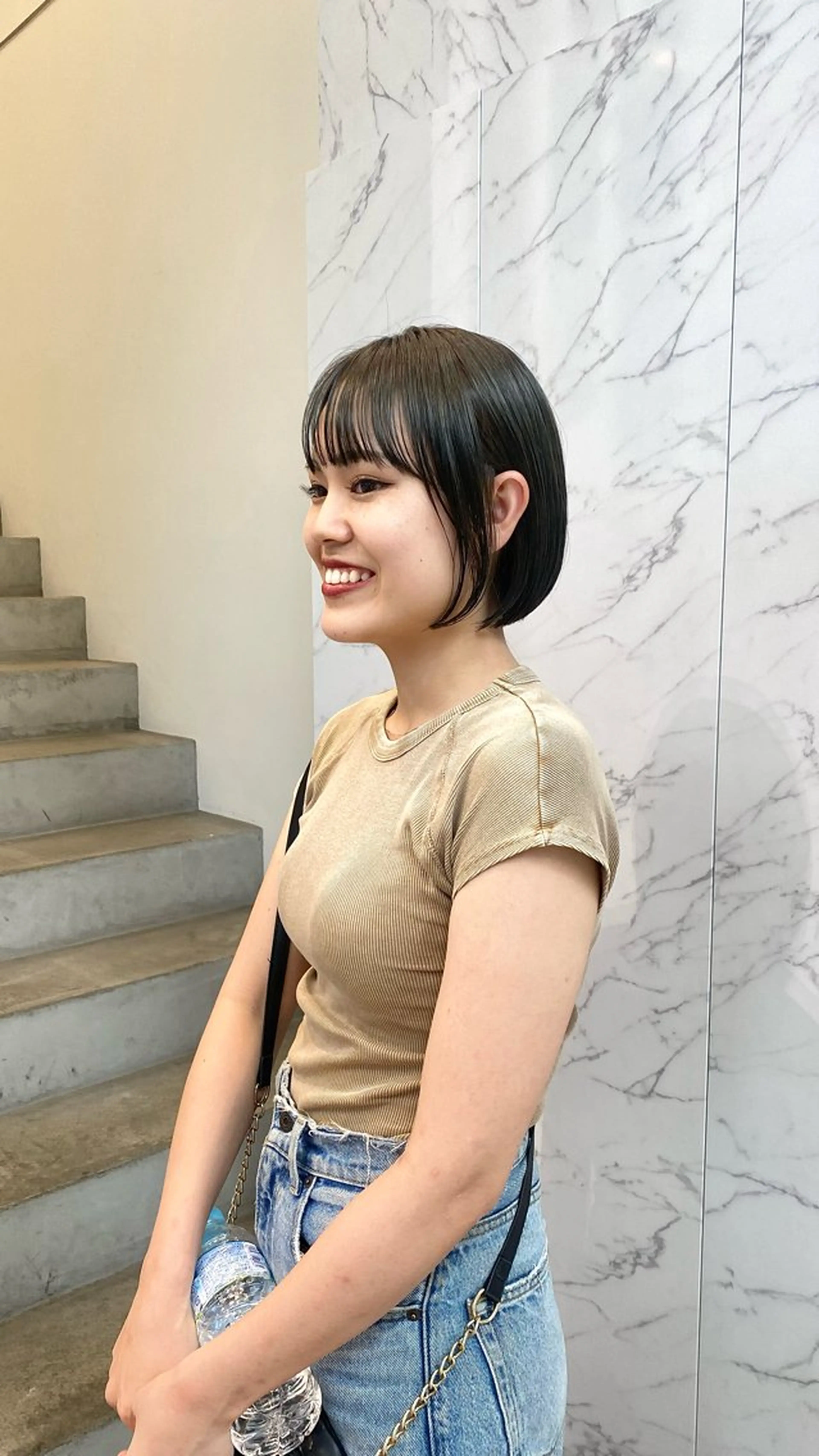 ショート カラー マツザキ マナトのヘアスタイル