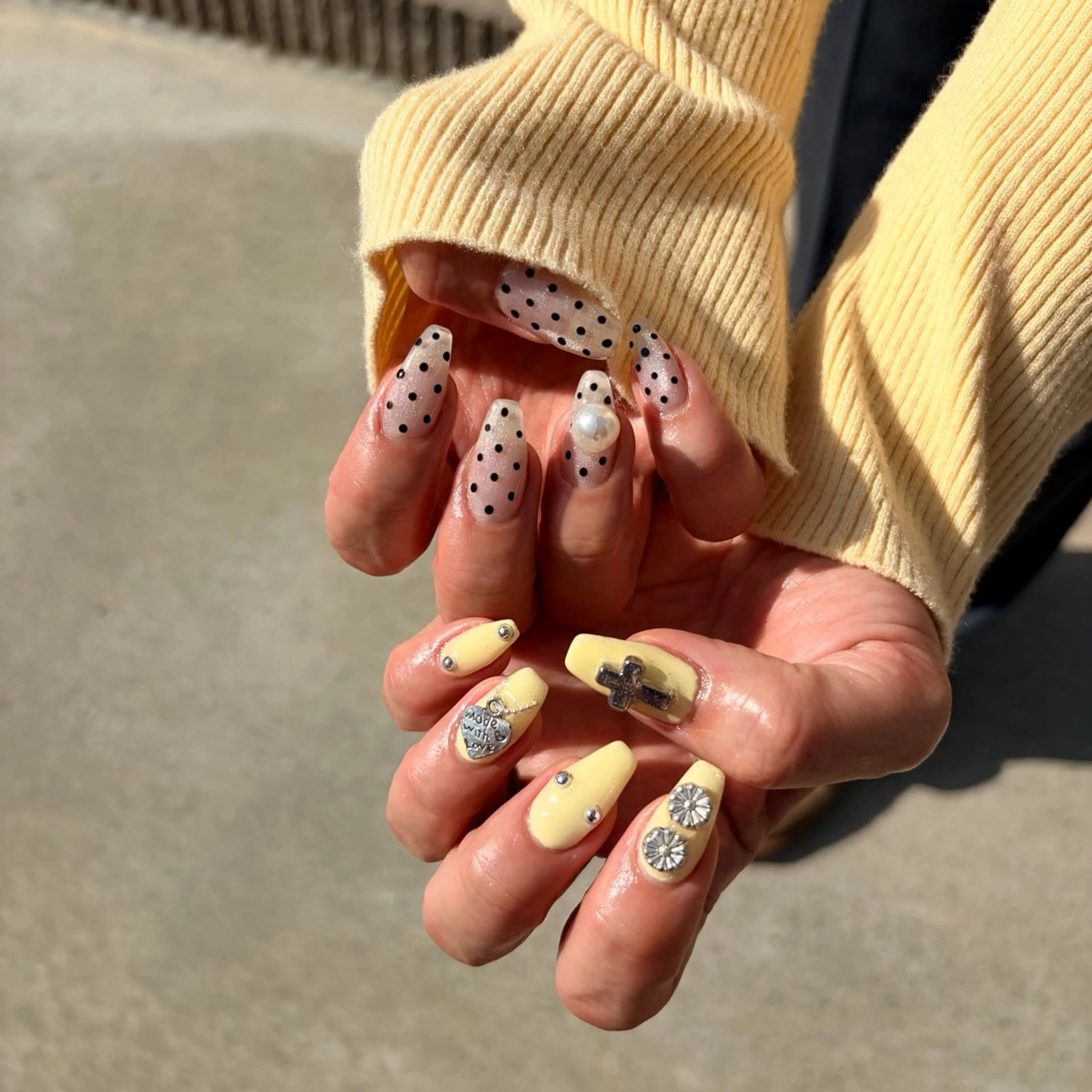 ネイル ハンドネイル Sea  nail by emaのネイルデザイン