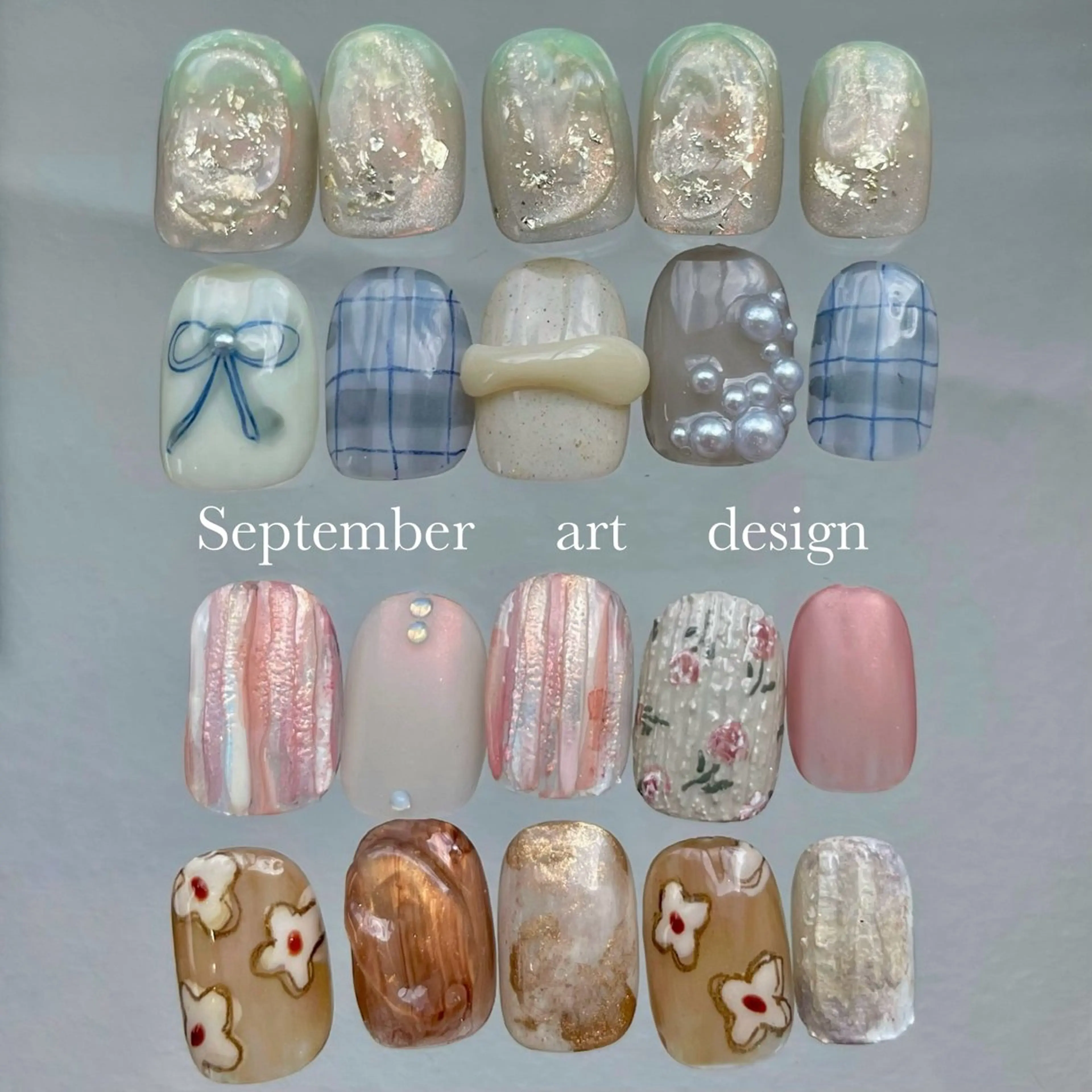 ネイル アートネイル ジェルネイル 持ち込み ニュアンスネイル パラジェル ハンドネイル norme_ akiのネイルデザイン