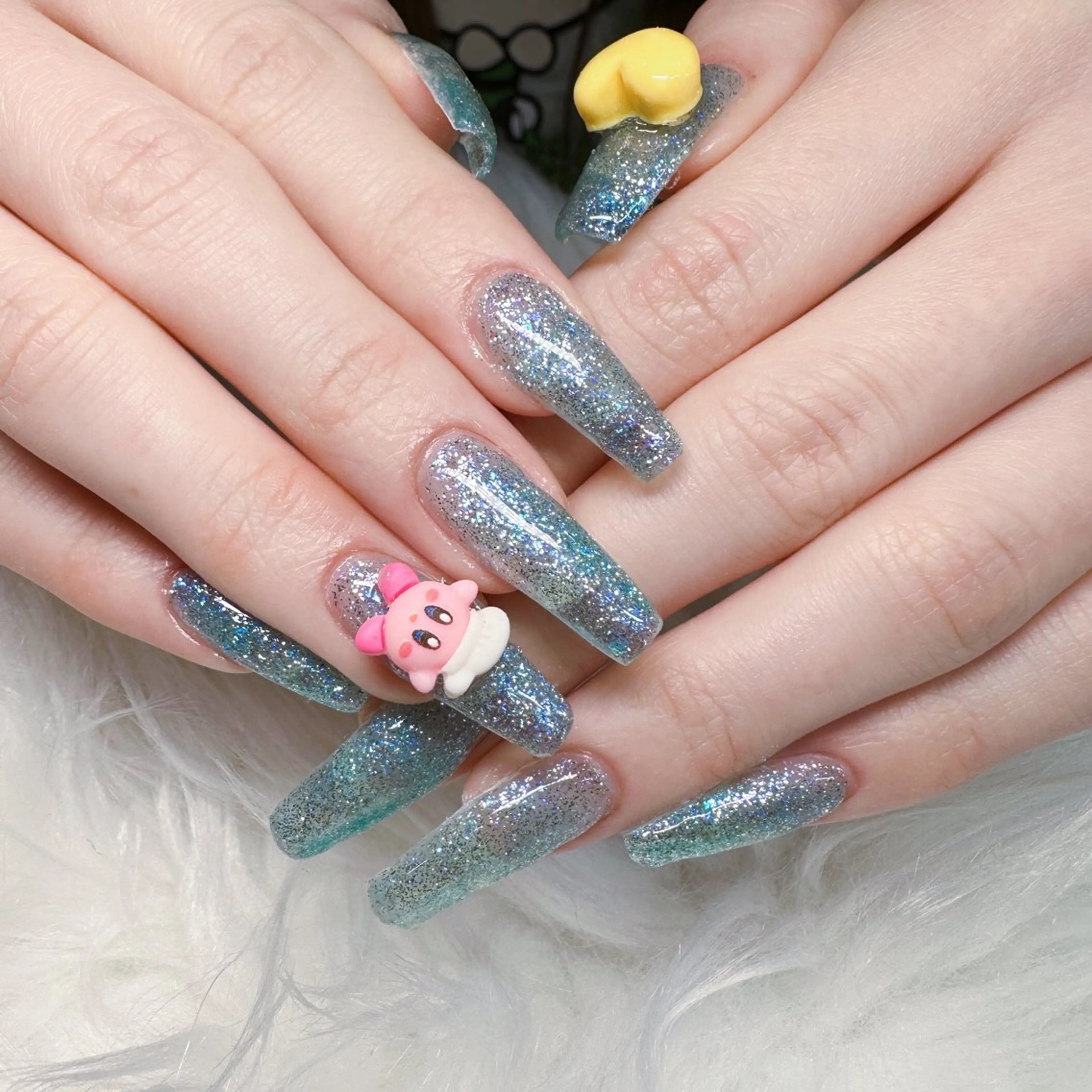 ネイル 長さ出し ネイルチップ ハンドネイル Le'a シズカのネイルデザイン