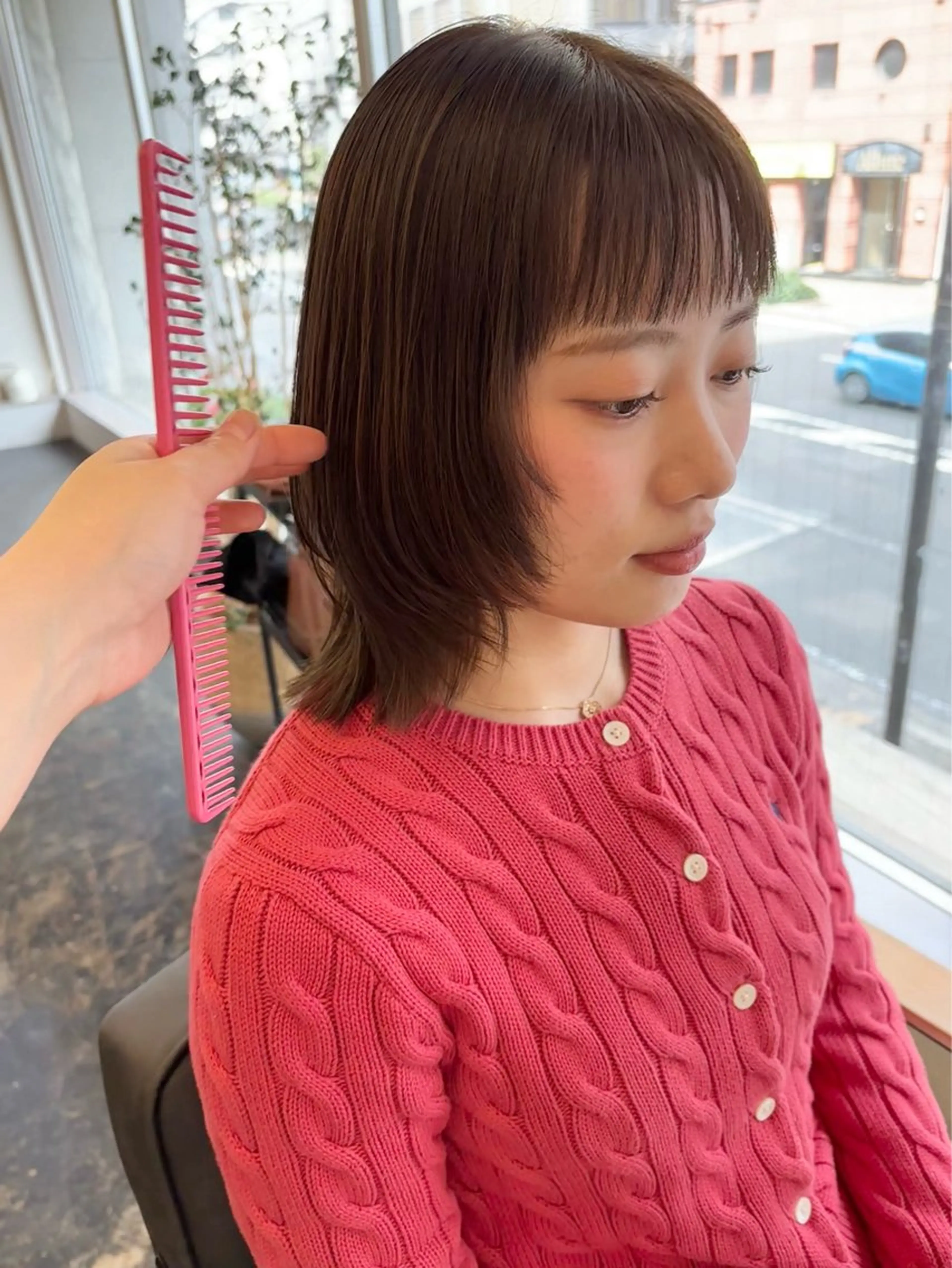 ショート カラー レイヤーカット カット ヘアカラー 美空🐇 レイヤー / 透明感カラー🩰のヘアスタイル