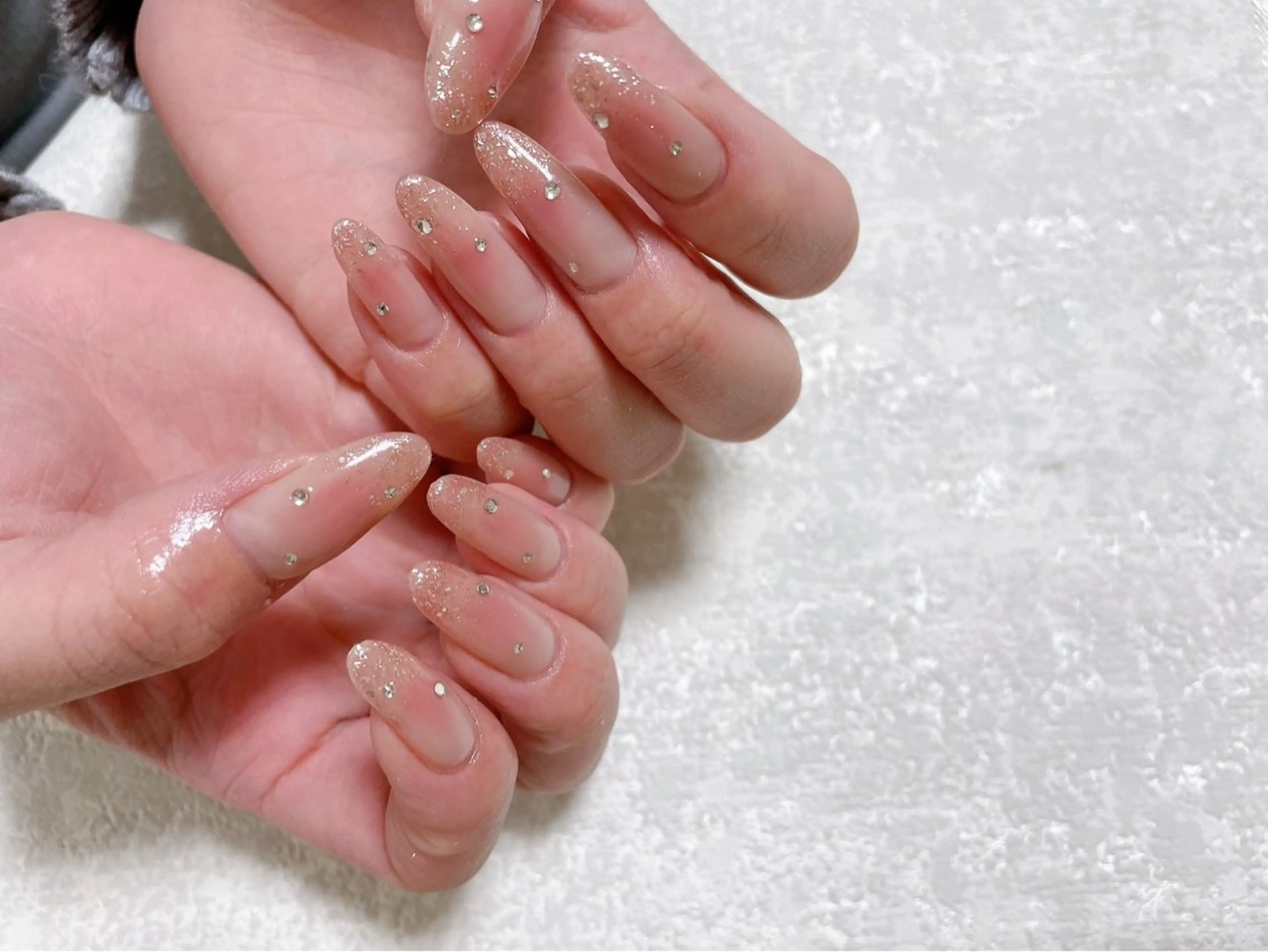 ネイル チークネイル ジェルネイル メンズネイル パラジェル 春ネイル kikinail 溝の口のネイルデザイン