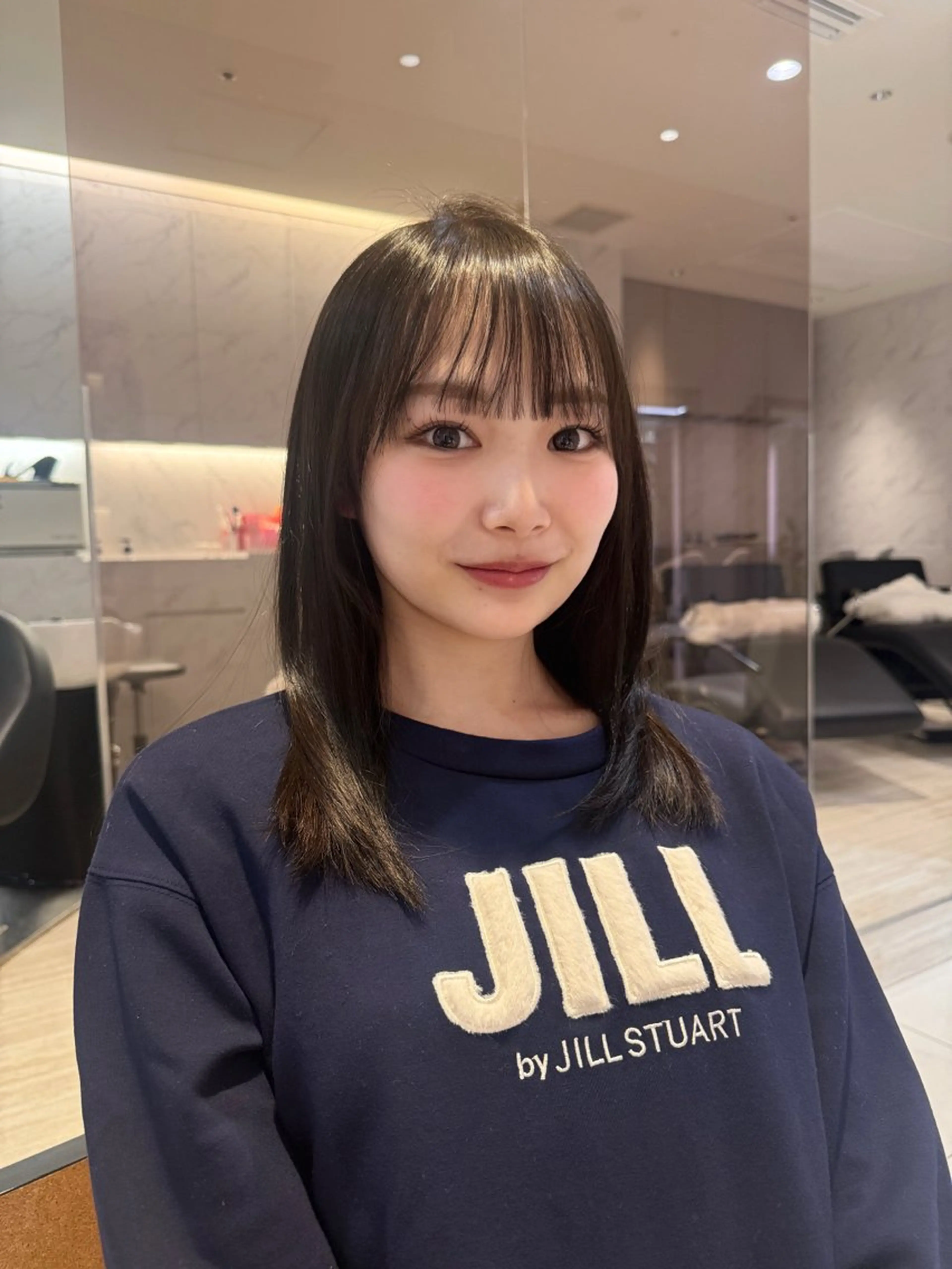 ミディアム カラー ⟡.·*.透明感/ レイヤー/ 桜⟡.のヘアスタイル