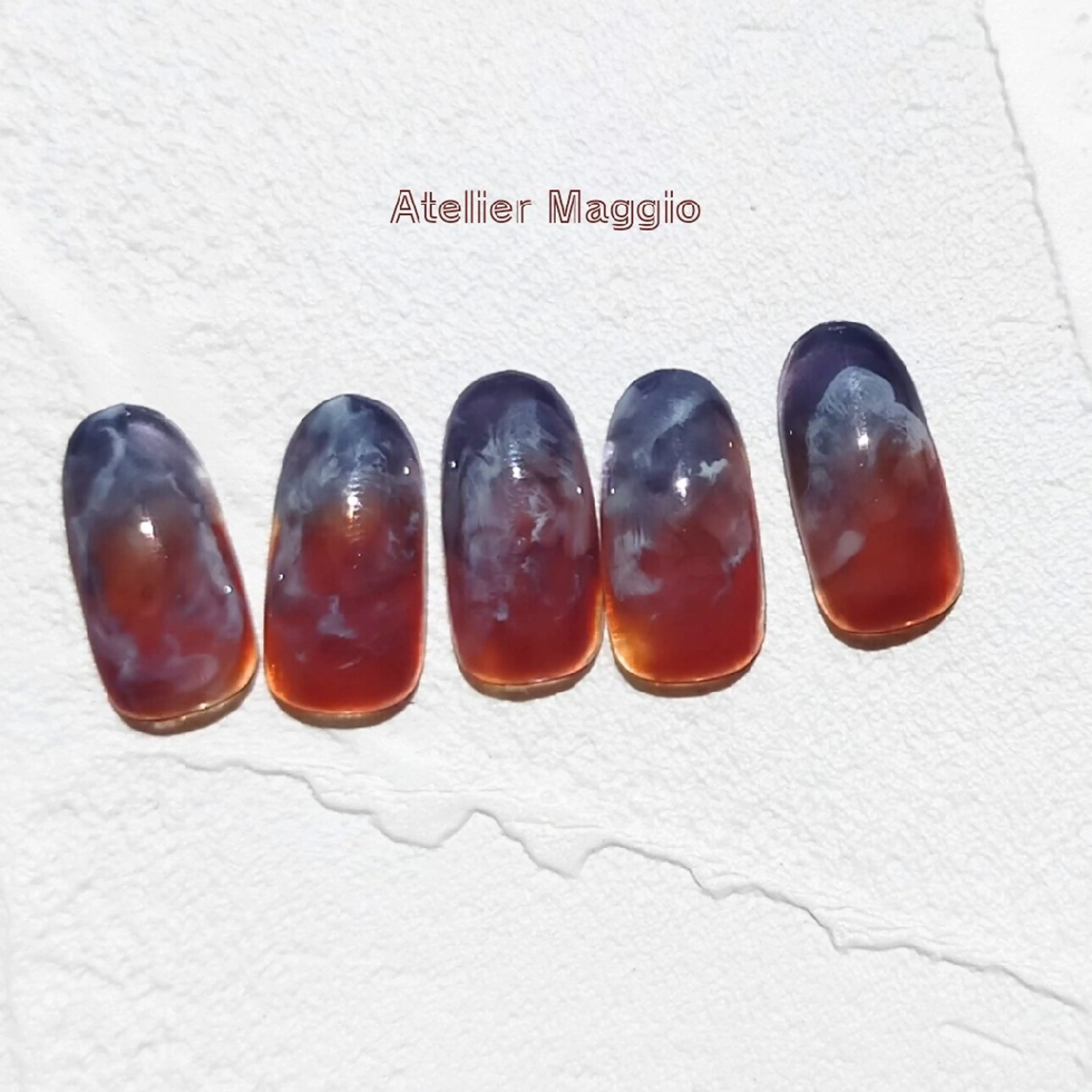 ネイル ニュアンスネイル アトリエマッジョ madokaのネイルデザイン