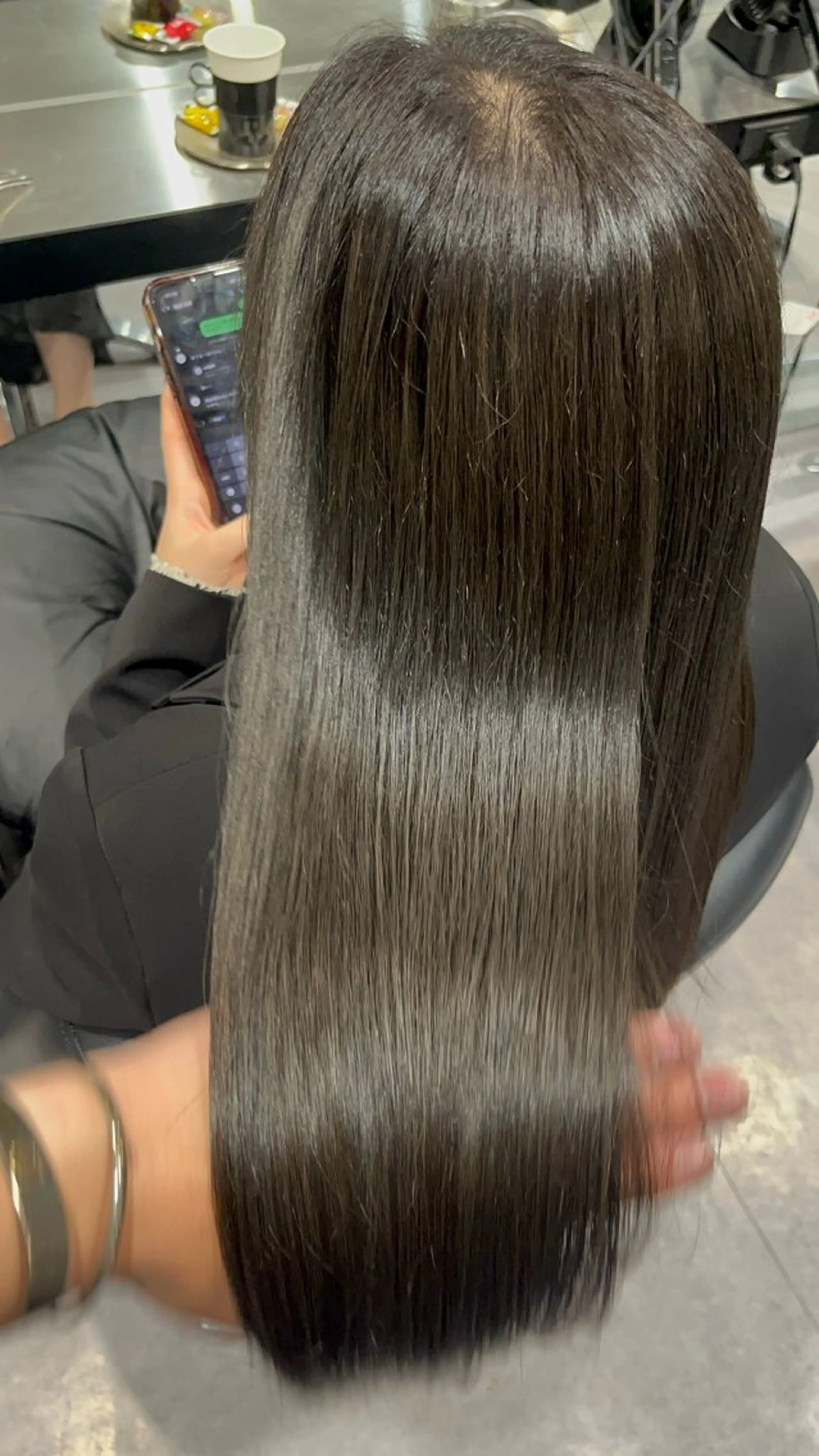 ロング カラー パーマ 🌈艶髪/髪質改善 新宿itouのヘアスタイル