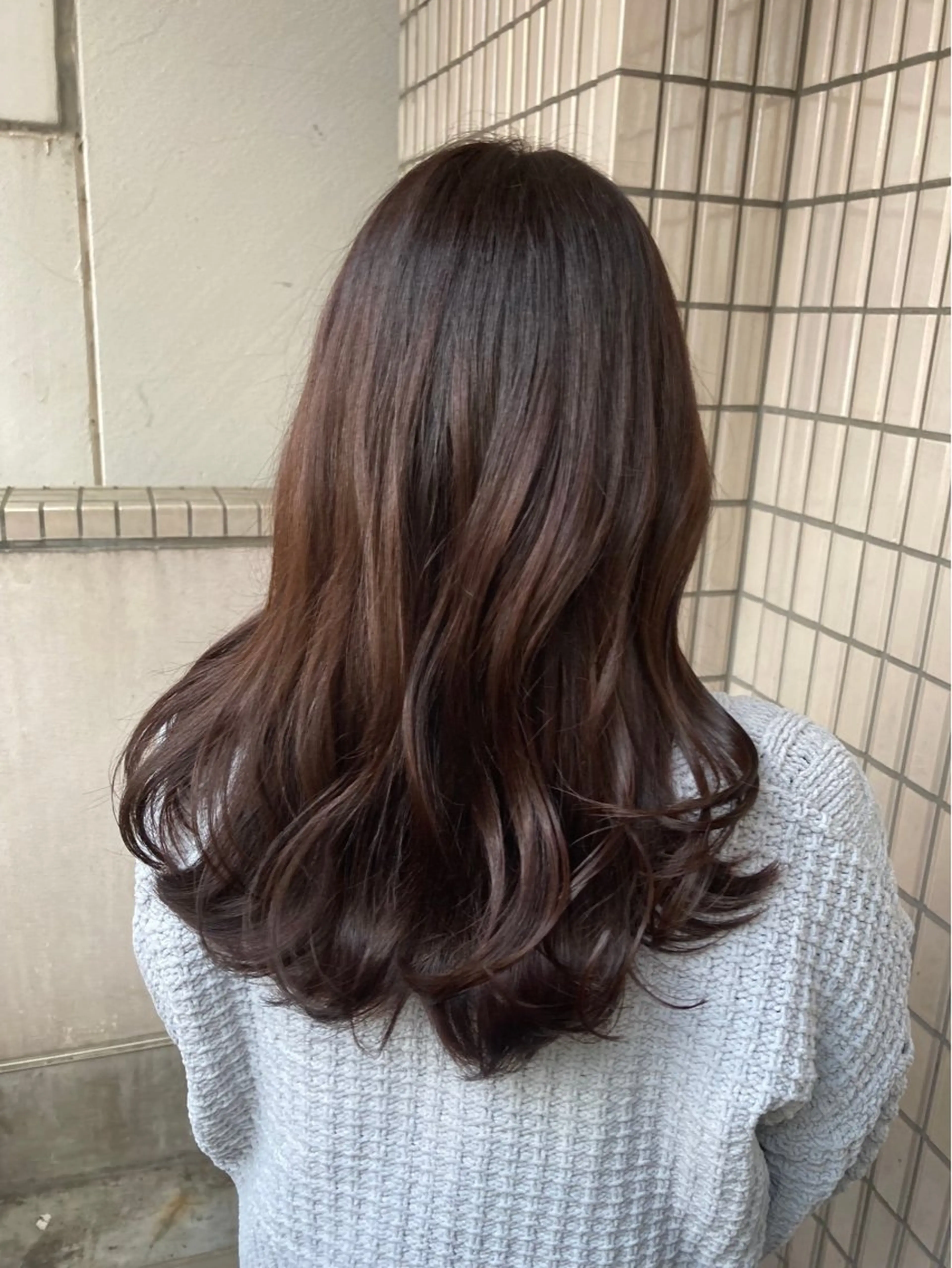 カラー ブラウンカラー ココアブラウン モデル募集中/カラー /縮毛矯正/安田吉宏のヘアスタイル