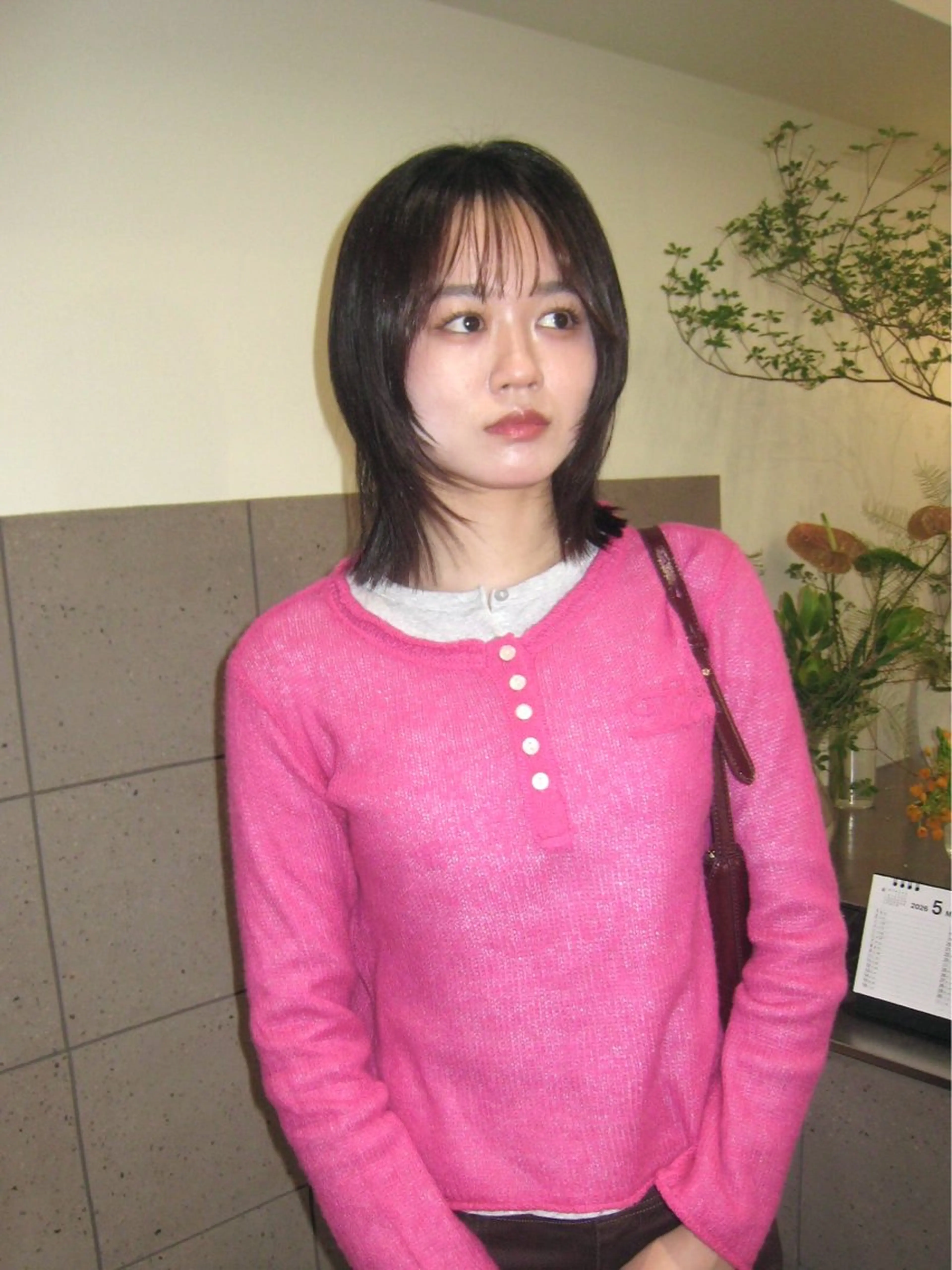 セミロング カット ヘアカラー トリートメント natsuki /HUIのヘアスタイル