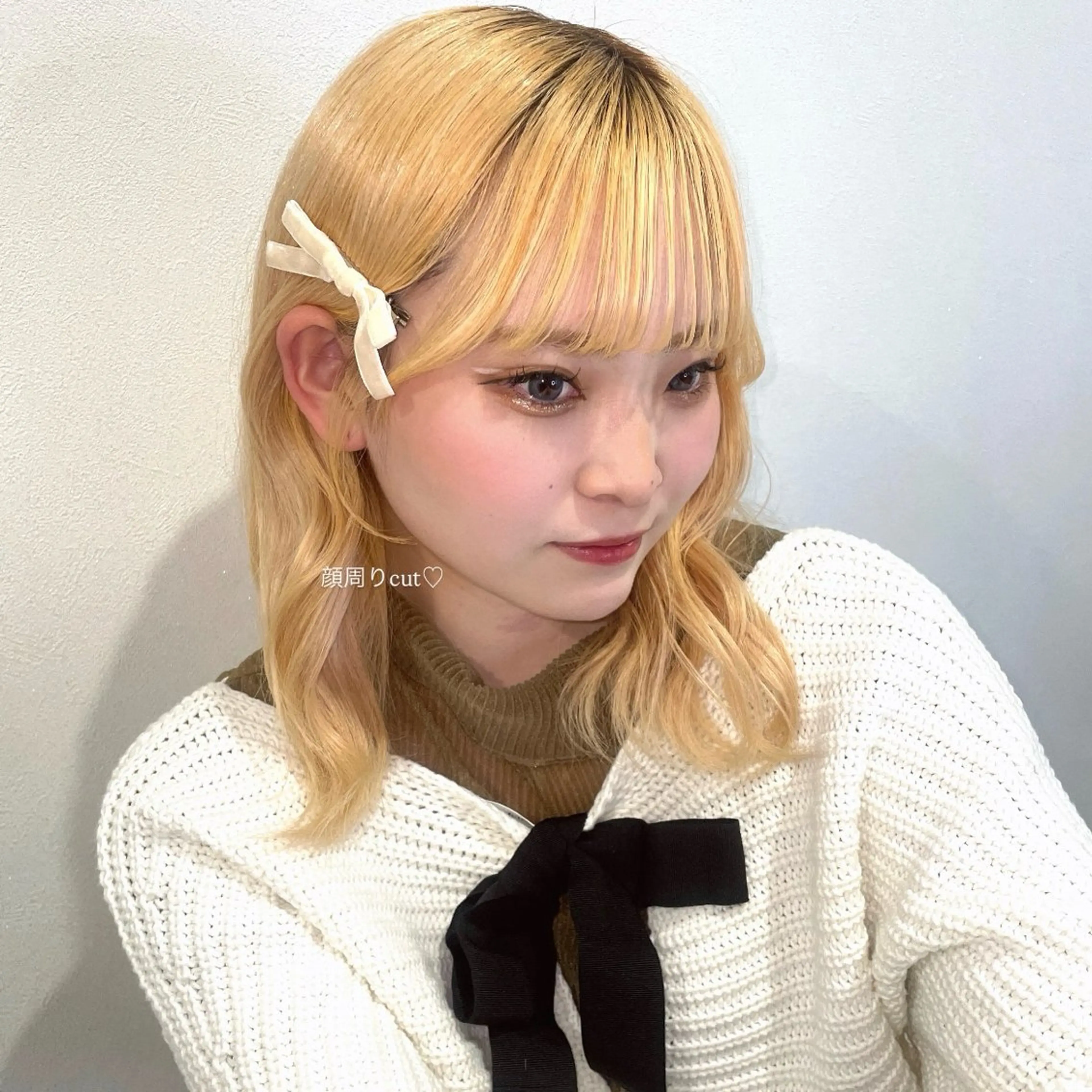 ミディアム カット ヘアカラー 🎀 Ami 🎀 【 梅田・福島】のヘアスタイル