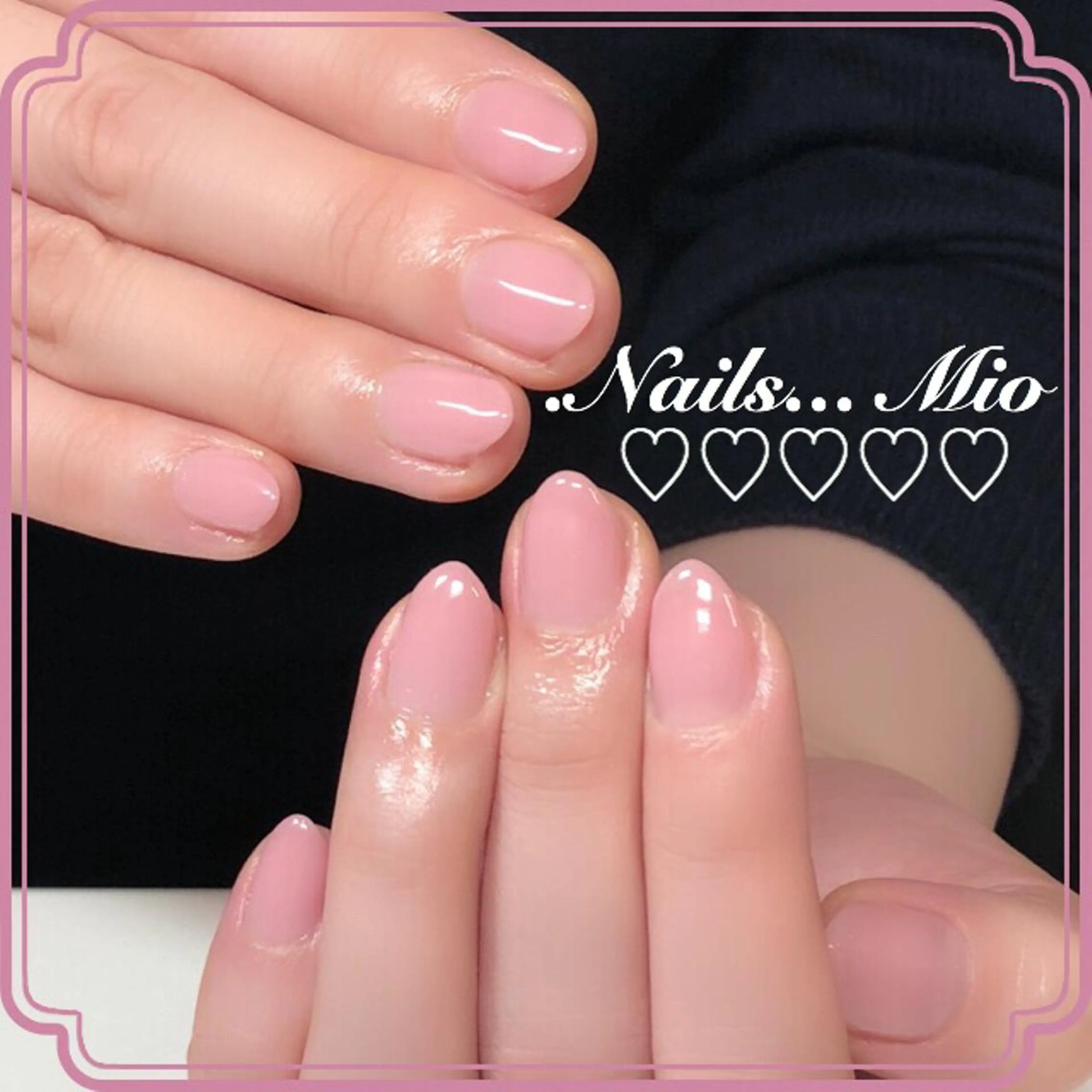 ネイル シンプルネイル .Nails Mio 赤羽西ネイルサロンのネイルデザイン