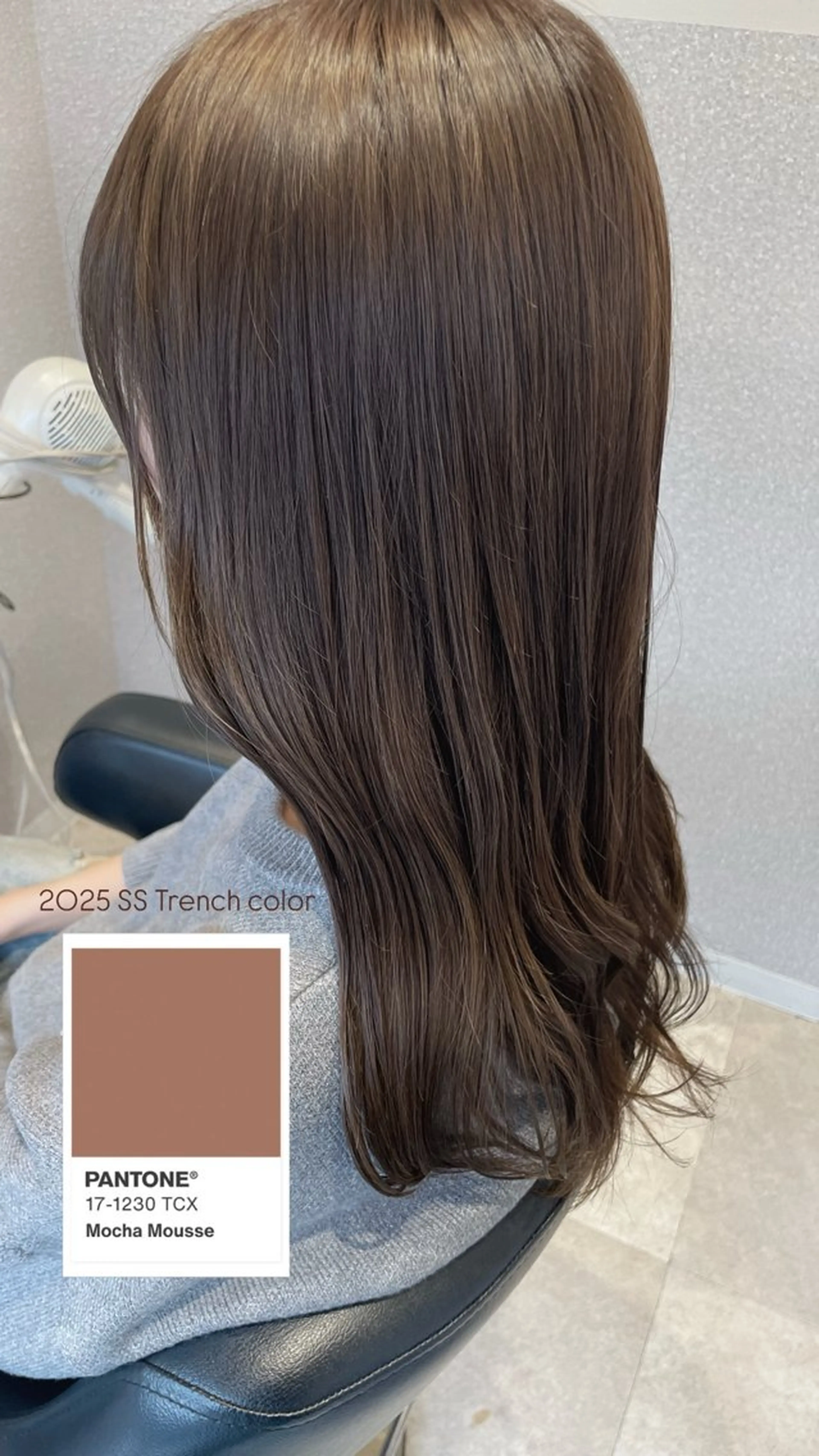 セミロング カラー ケアカラー ヘアカラー 女性リピ90%🍨 🩷佐藤みずきのヘアスタイル