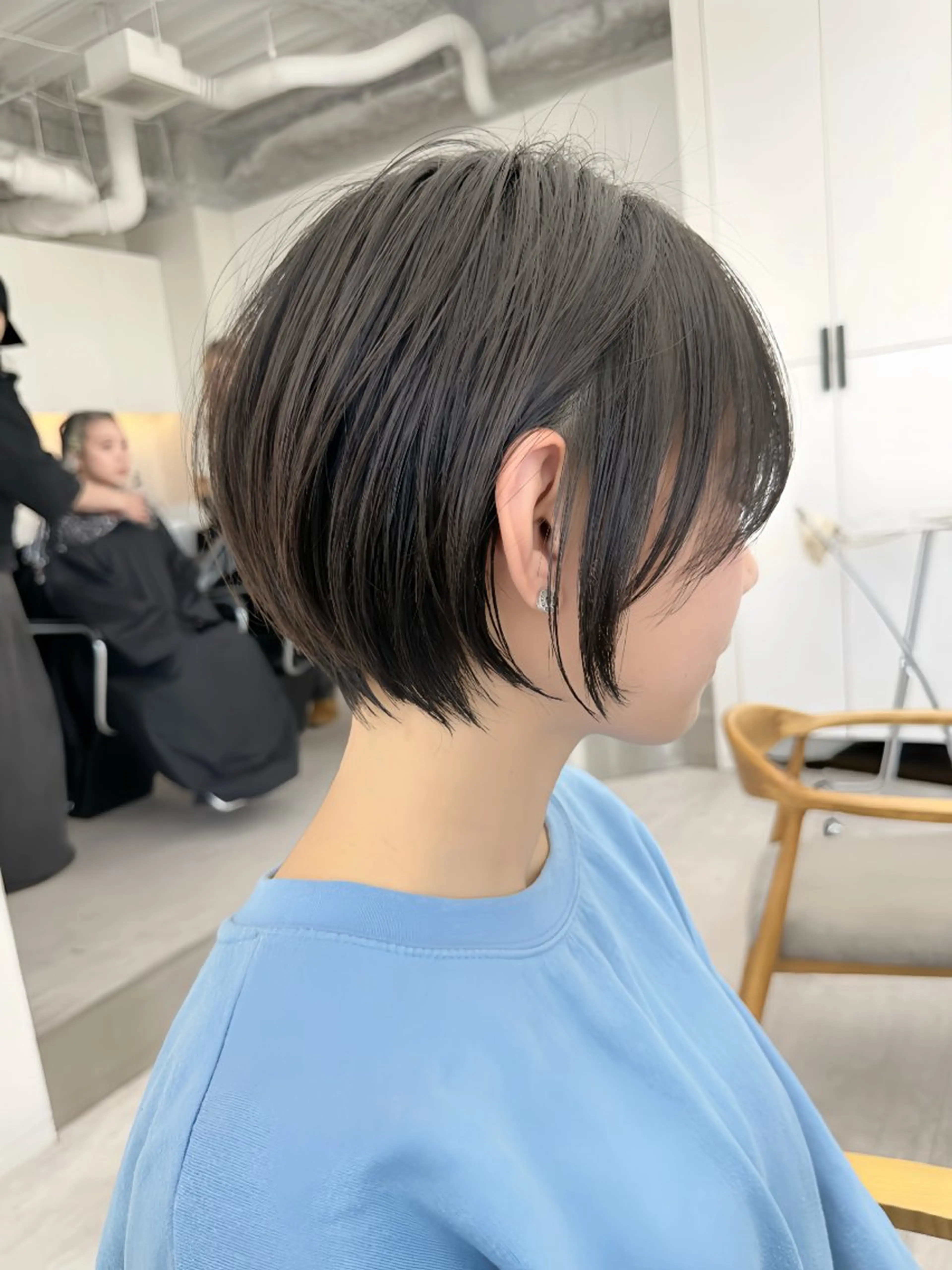 ショート カラー あゆ/縮毛 矯正/透明感カラーのその他イメージ