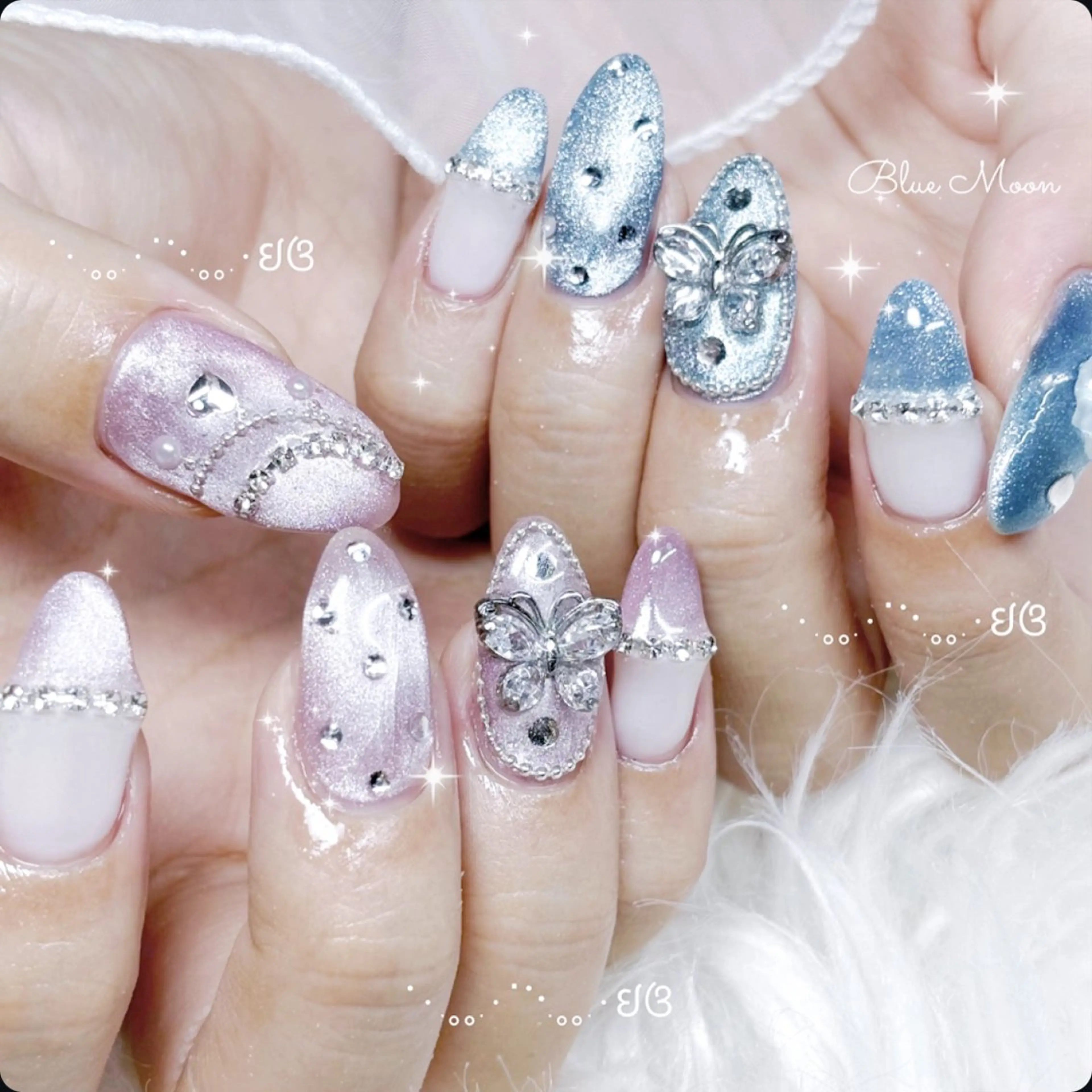 ネイル ハンドネイル フットネイル ハンドケア nail salon Blue Moonのネイルデザイン